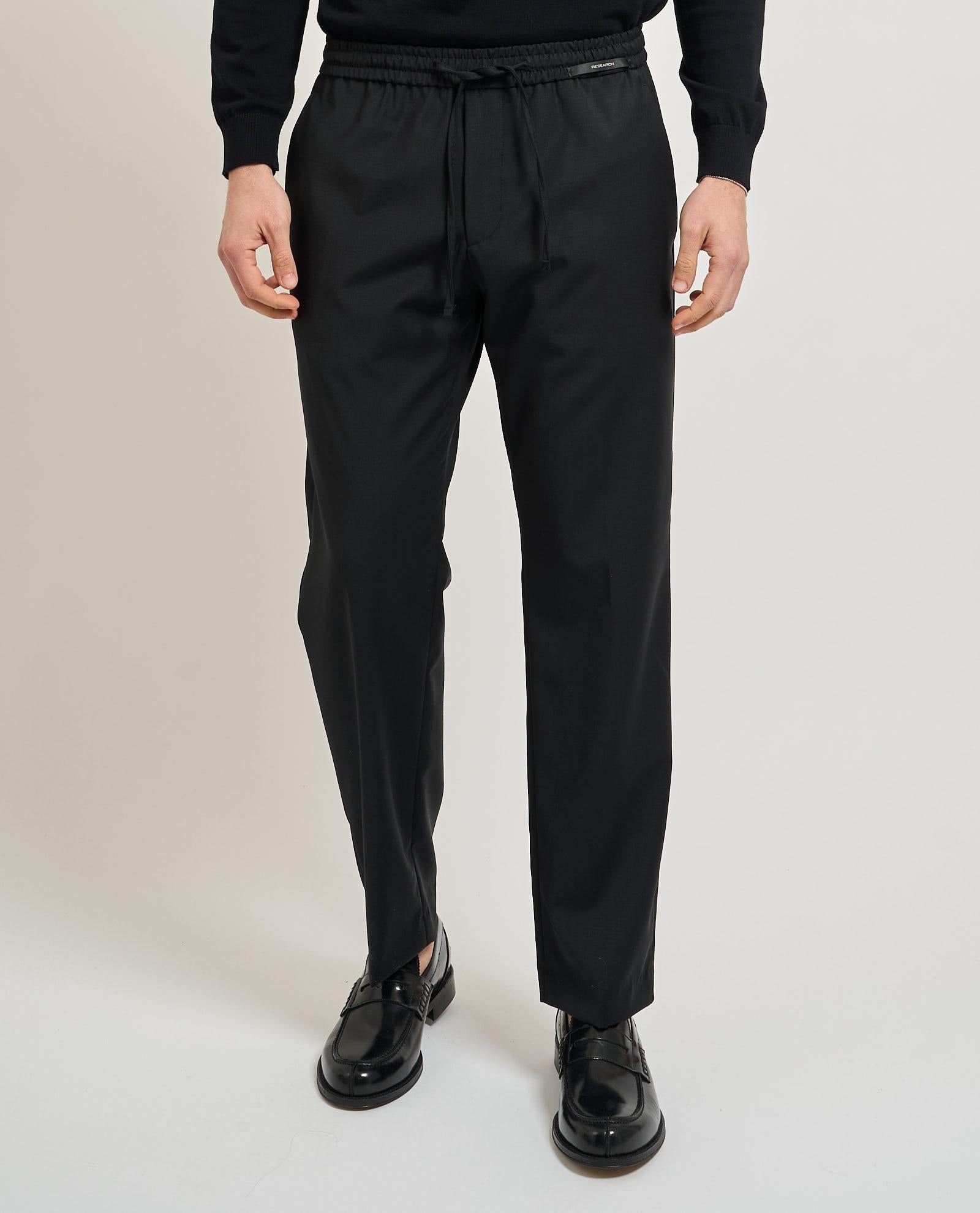 Pantaloni uomo in cotone Michael Coal Nero MCADA3687S26019 MCADA3687S26 019 MICHAEL COAL 