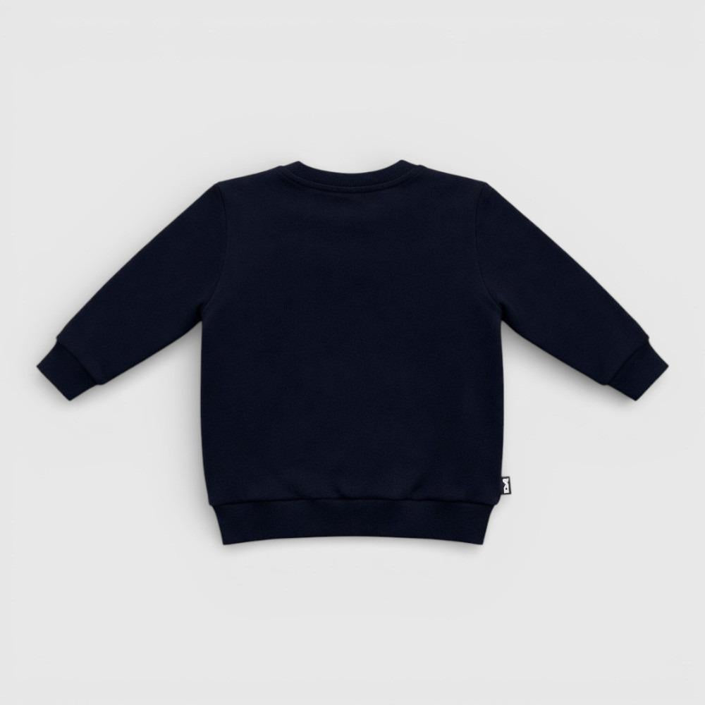 Felpa Daniele Alessandrini Kids colore Blu navy 1295F00367 NAVY DANIELE ALESSANDRINI 