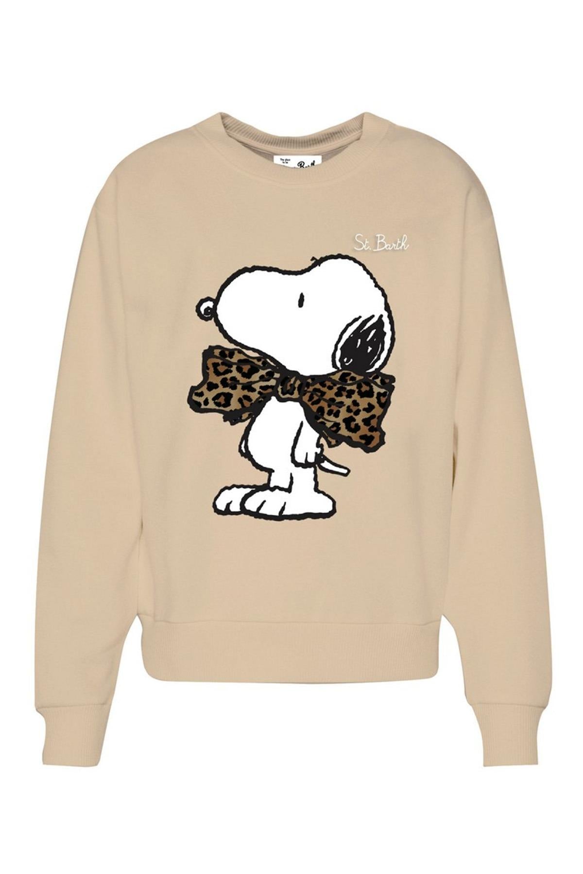 Felpa MC2 SAINT BARTH donna STARDUST W SNOOPY BOW 11 STDW001 03658I MC2 SAINT BARTH 
