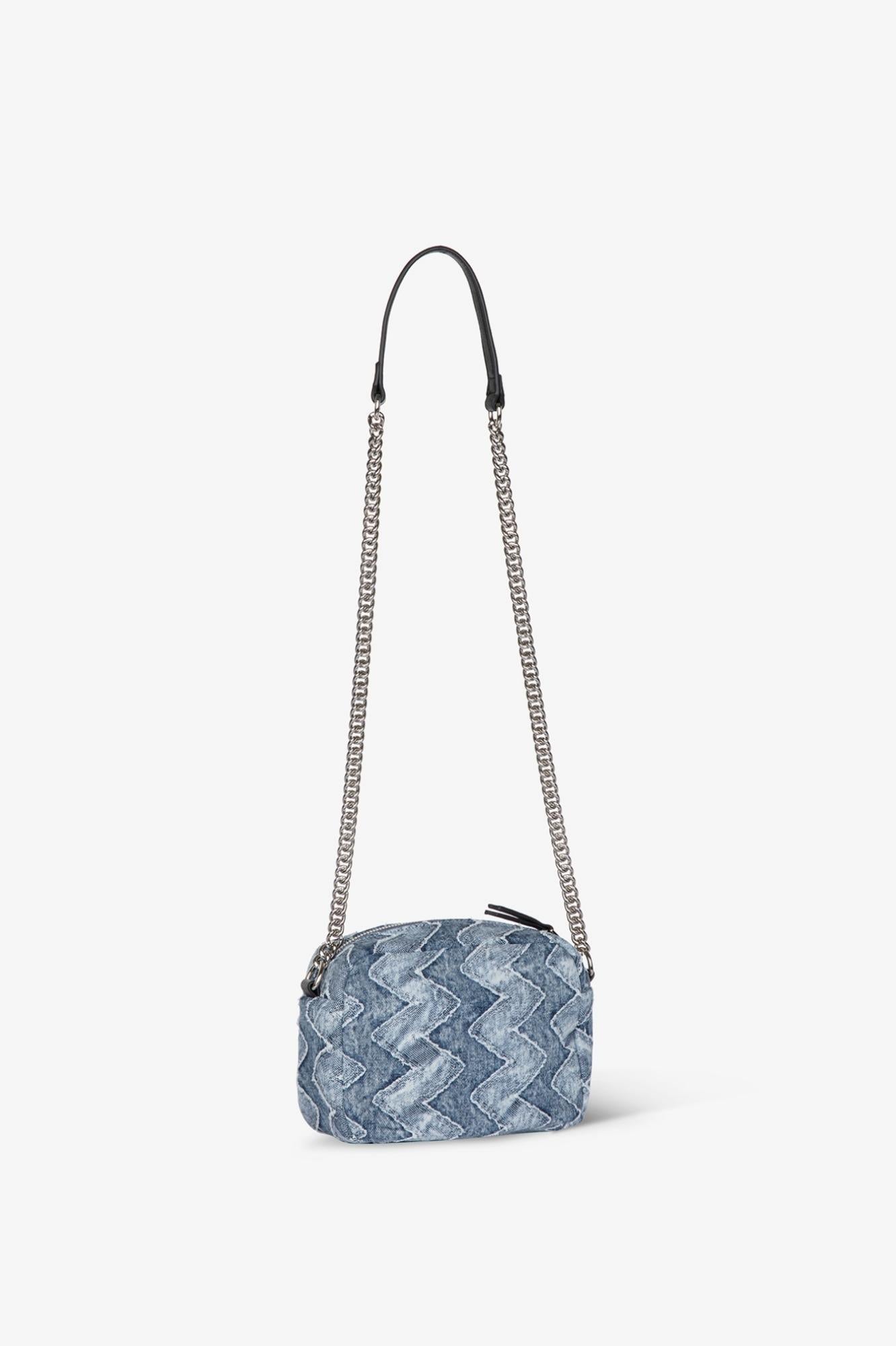 Mini Camera Bag Denim  Blu - Gaëlle Paris GAACW03105-MTTE0001 BL33 GAELLE 