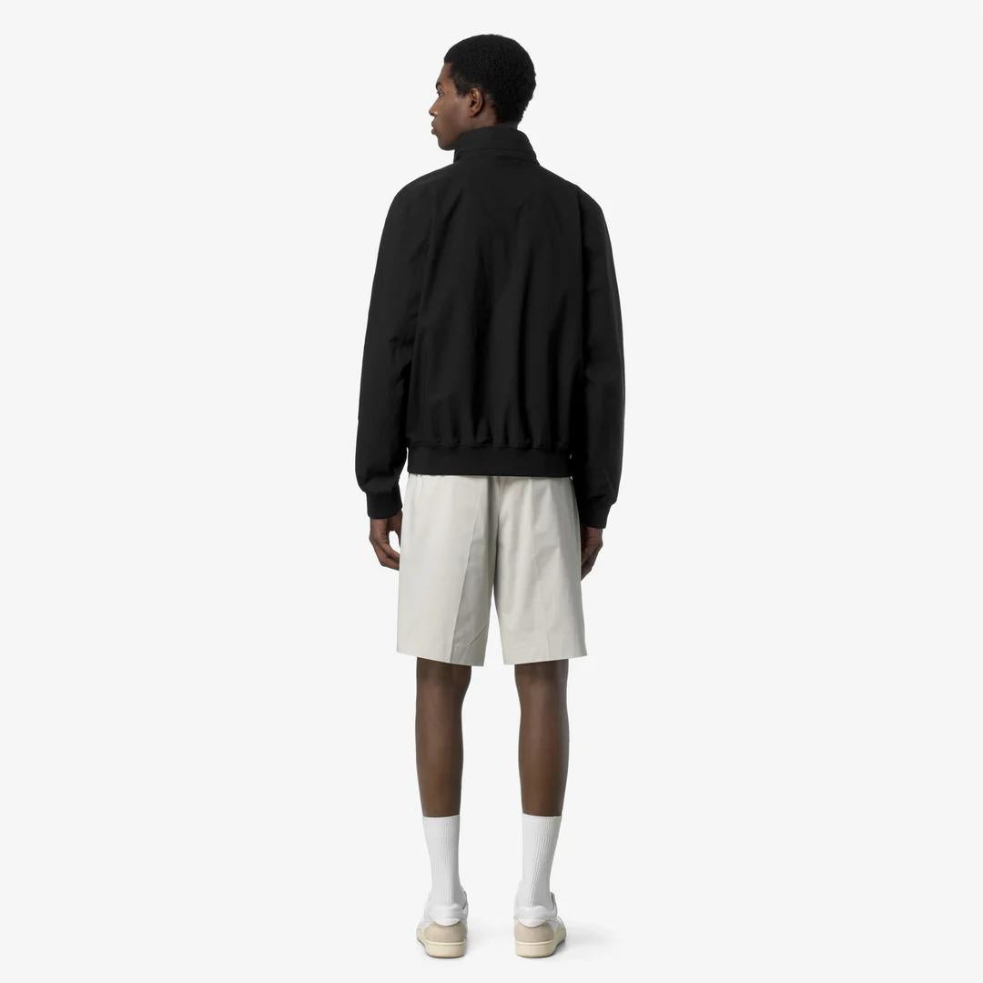 ARSENE STRETCH DOT<BR/>BLACK PURE K3157BW USY K-WAY 