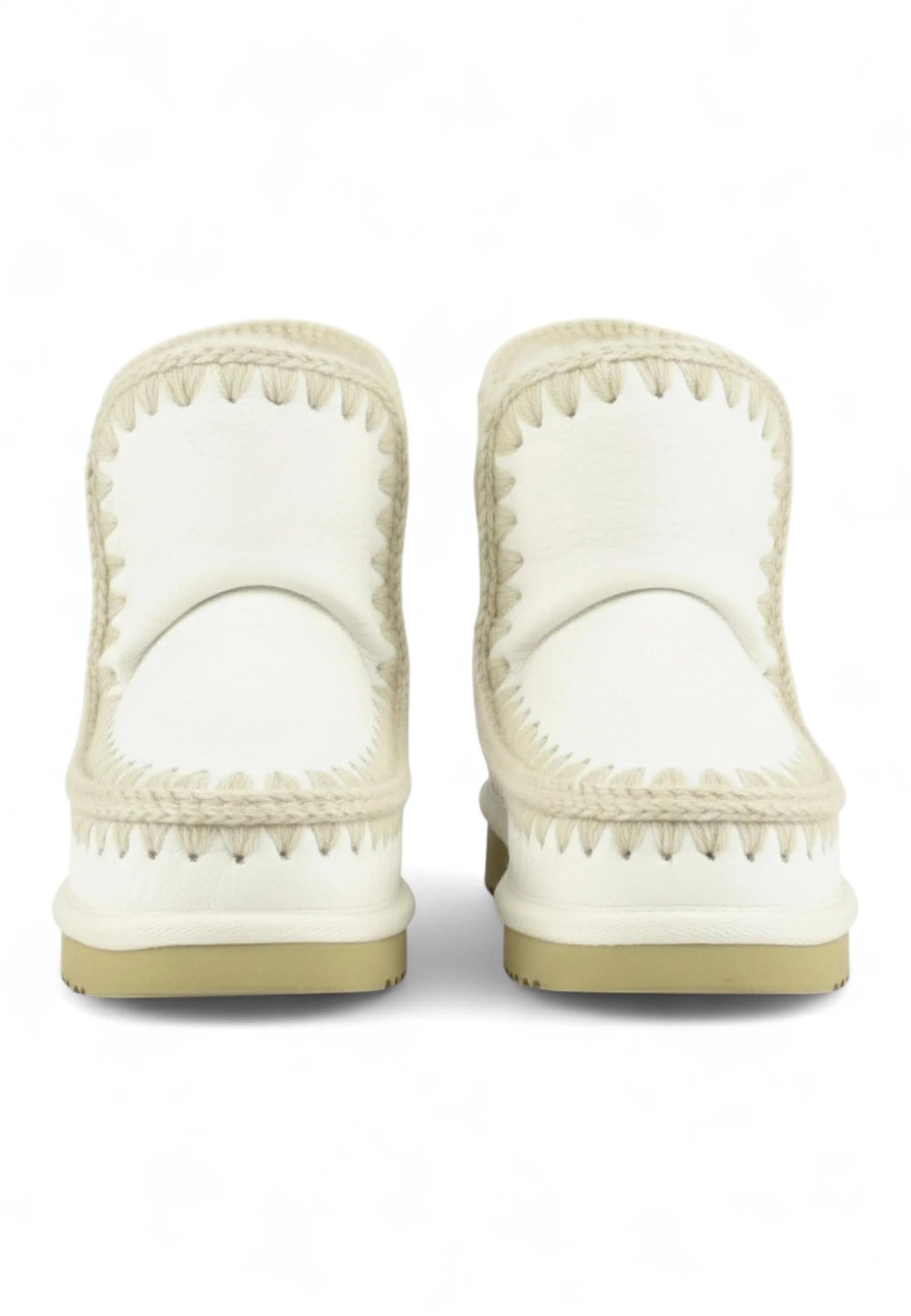 Mou eskimo 18 rhinestones logo - wxwhi waxi white F25-MUFW101036C WXWHI MOu 