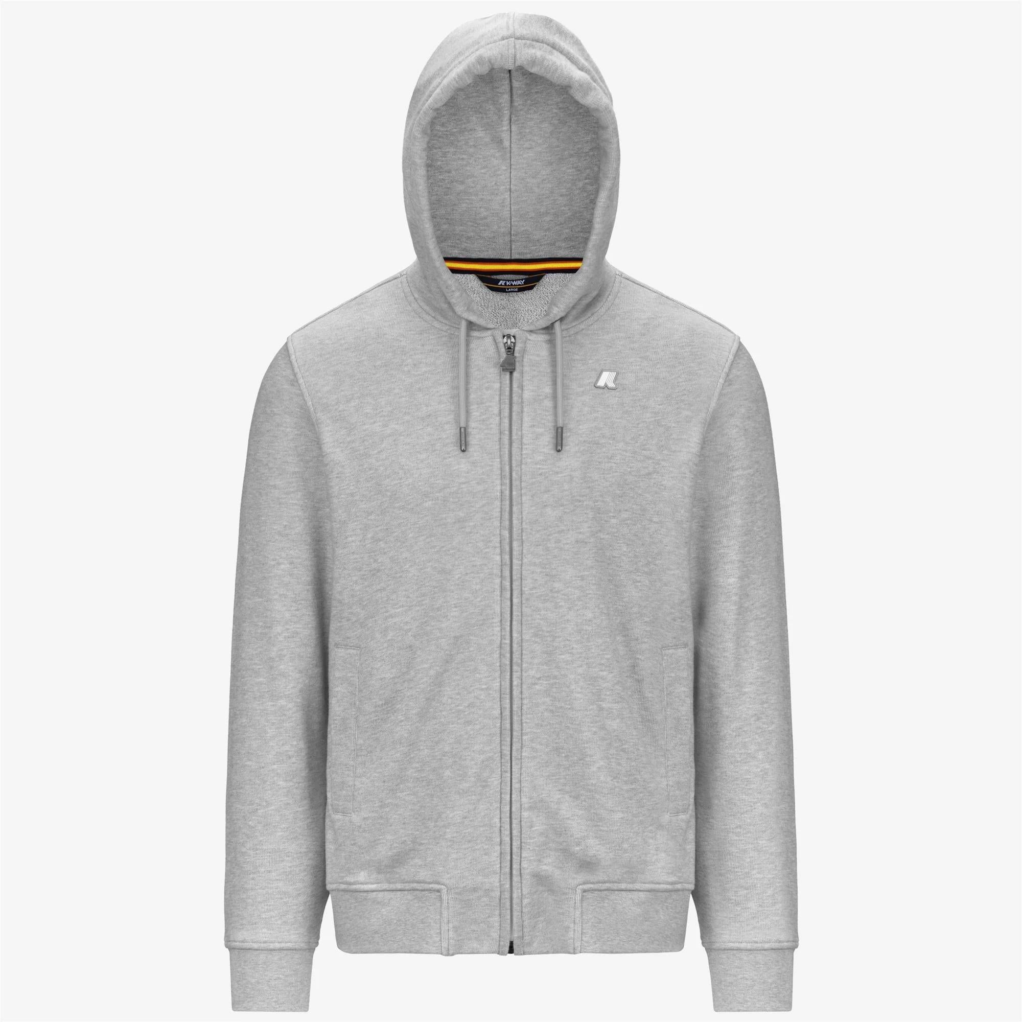 ANTHONY HEAVY FLEECE<BR/>GREY MEL K8133IW AHZ K-WAY 