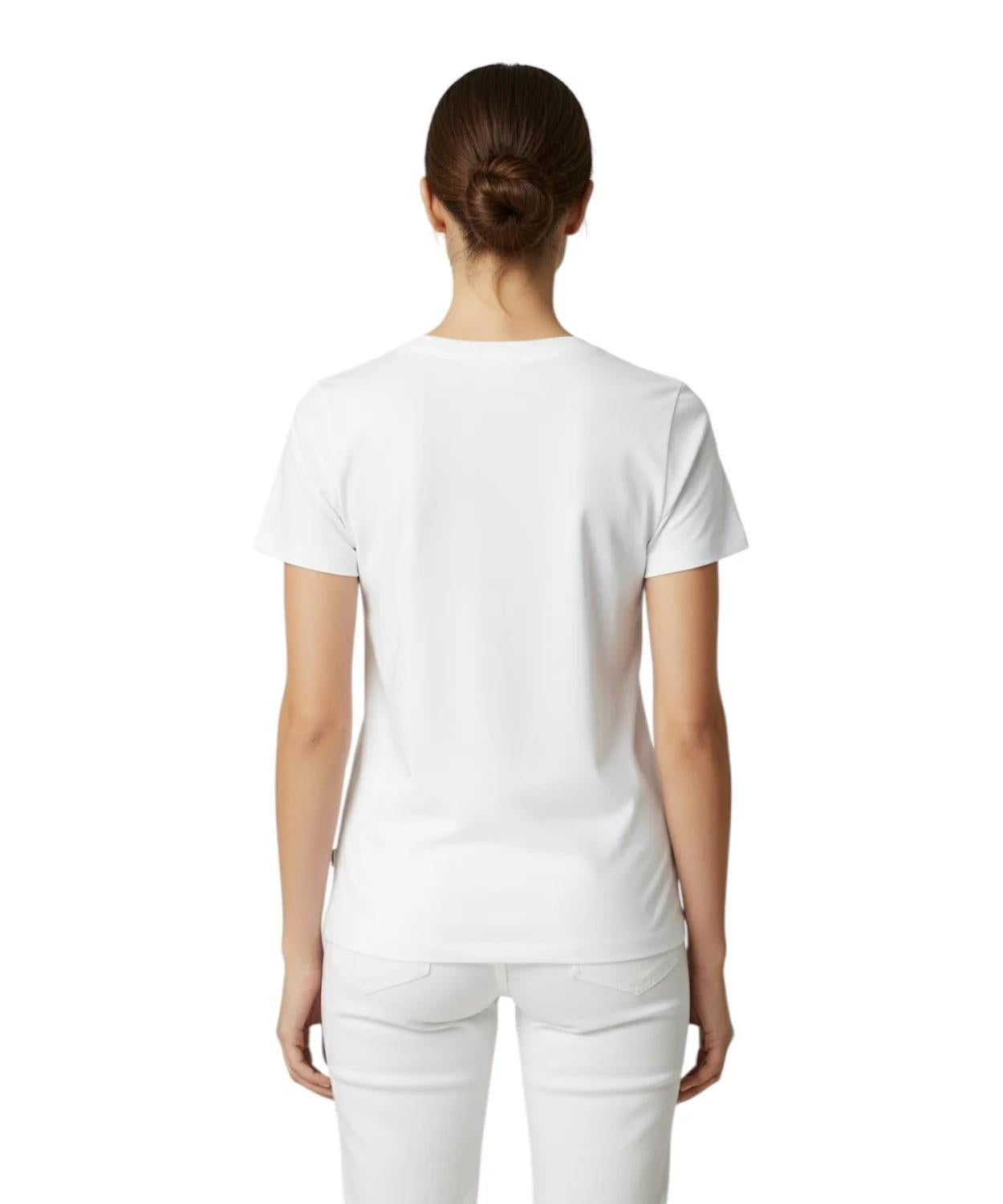 MC2 SAINT BARTH T-shirt Emilie MC2 Saint Barth con Ricamo Ironica Ianurolica EMI0001 09761L MC2 SAINT BARTH 