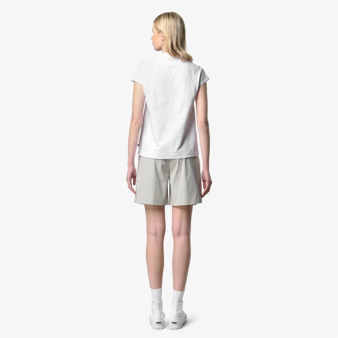 ISELE JERSEY<BR/>WHITE K5137MV 001 K-WAY 