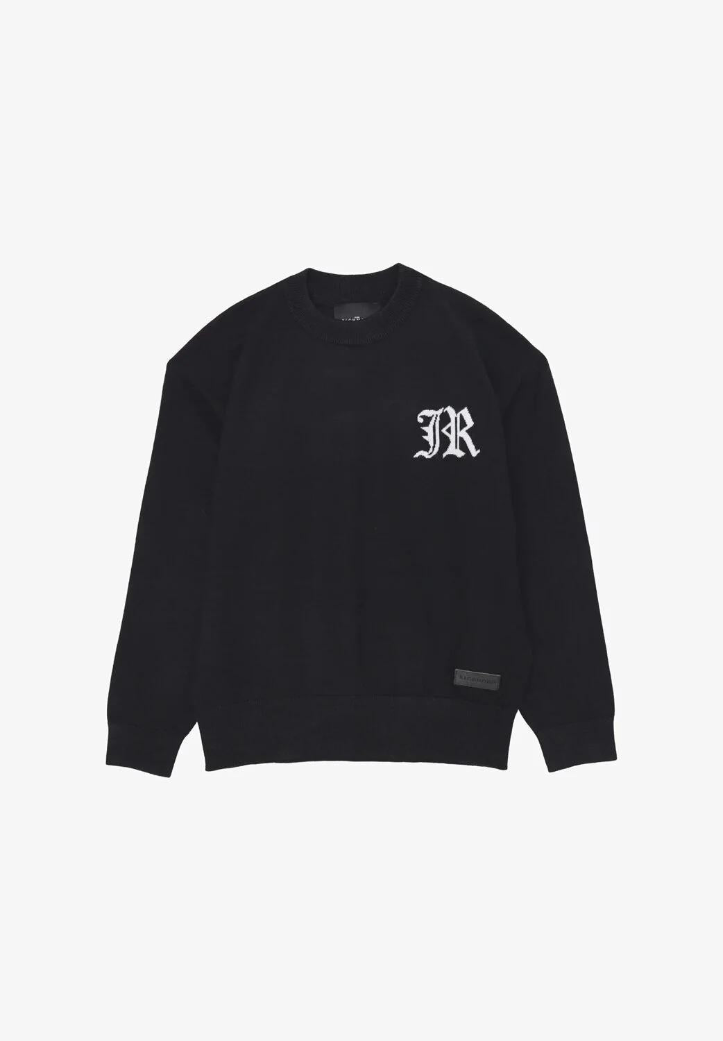 John Richmond maglione  nero RBA25011MA BLACK Richmond kids 