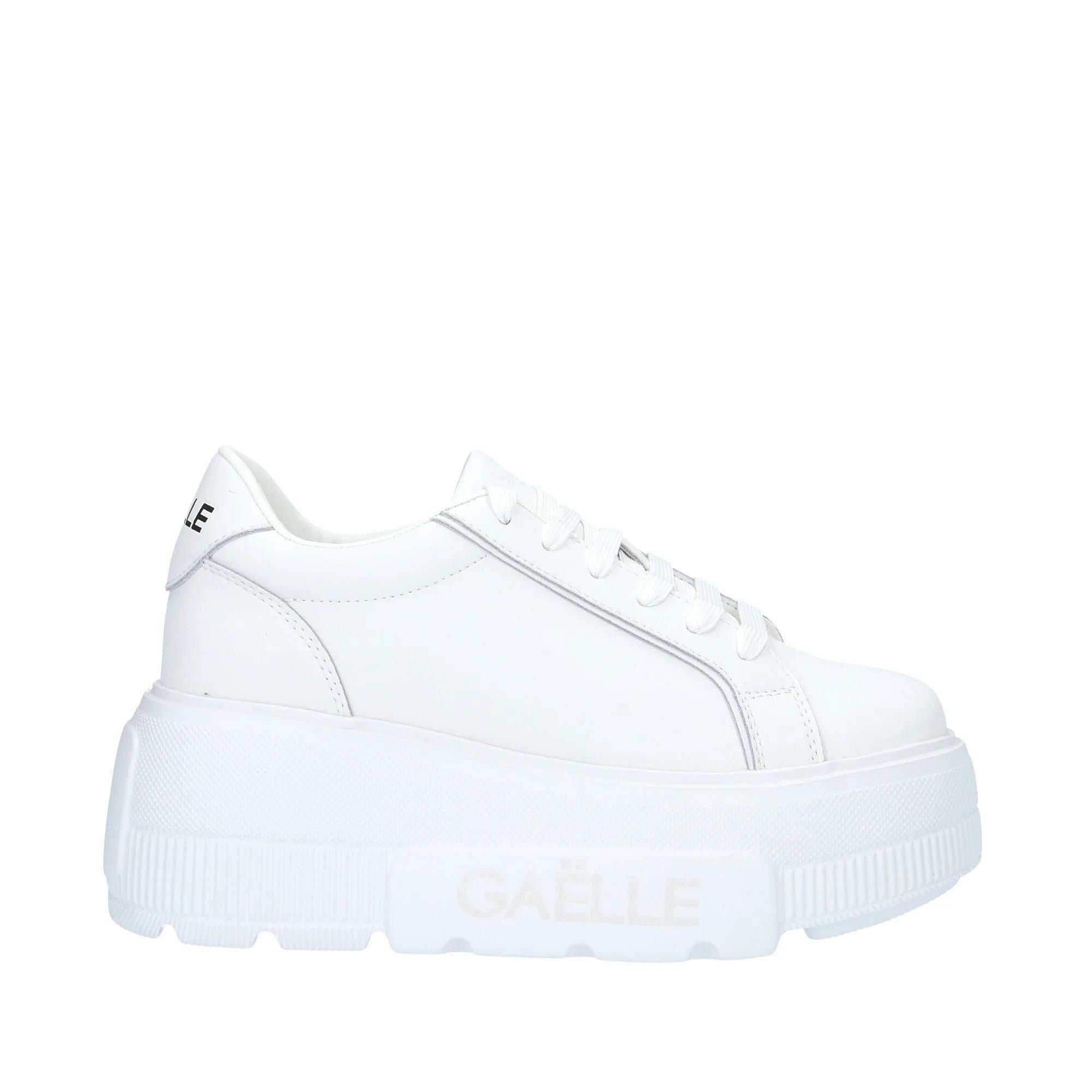 Sneaker Platform Bianco - Gaelle GACAW01615-MTFI0014 B01 GAELLE 
