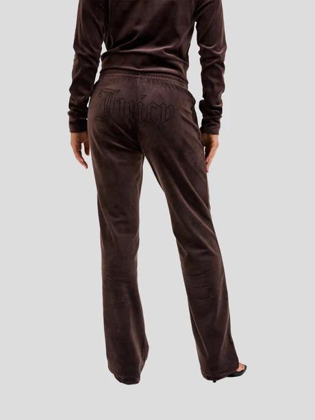 JUICY COUTURE TINA OUTLINE TRACKPANT MARRONE VIJH70699WPF JB7 JUICY COUTURE 