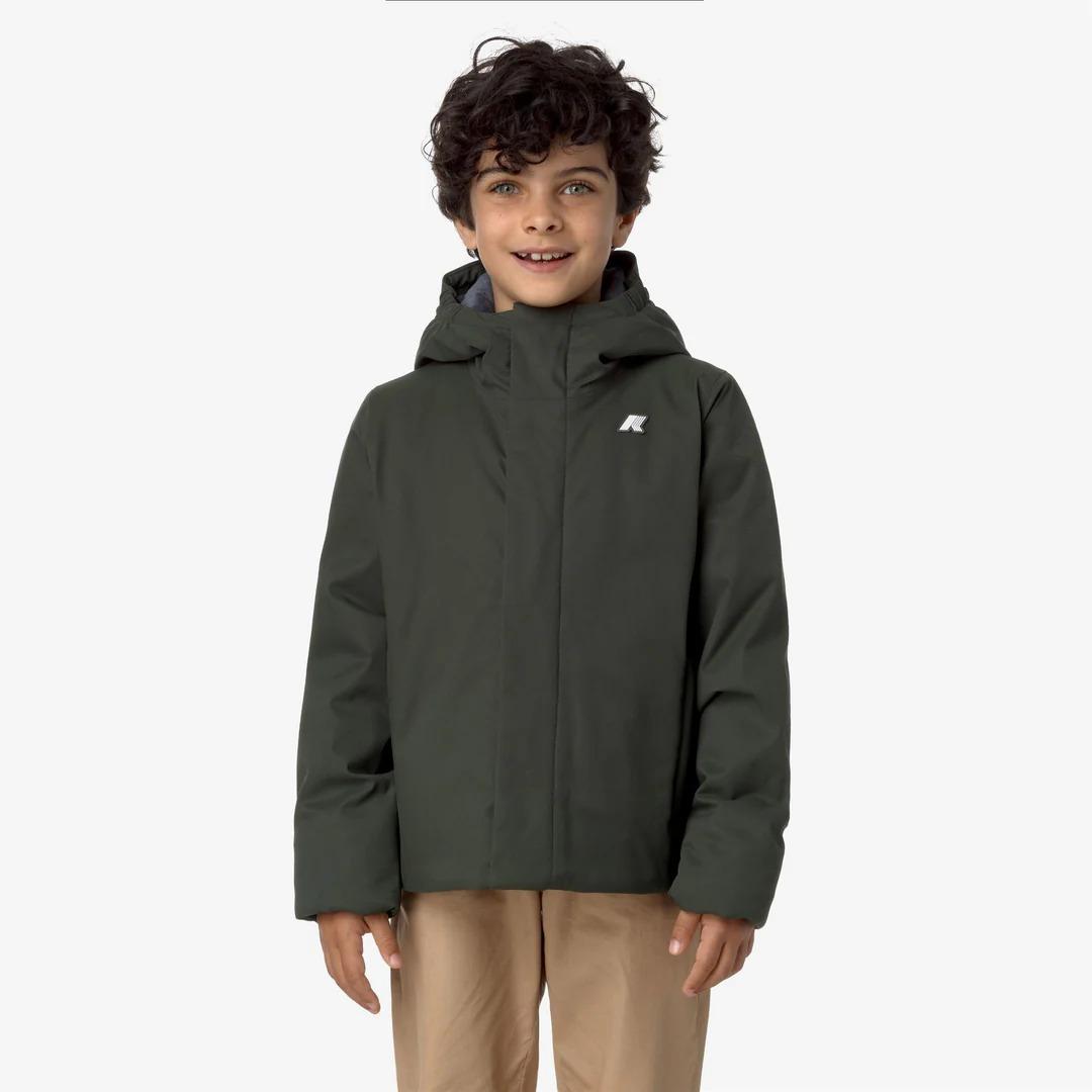 P. JACKO TWILL MARMOTTA GREEN B-BLUE A K1128FW* AL7 K-WAY 
