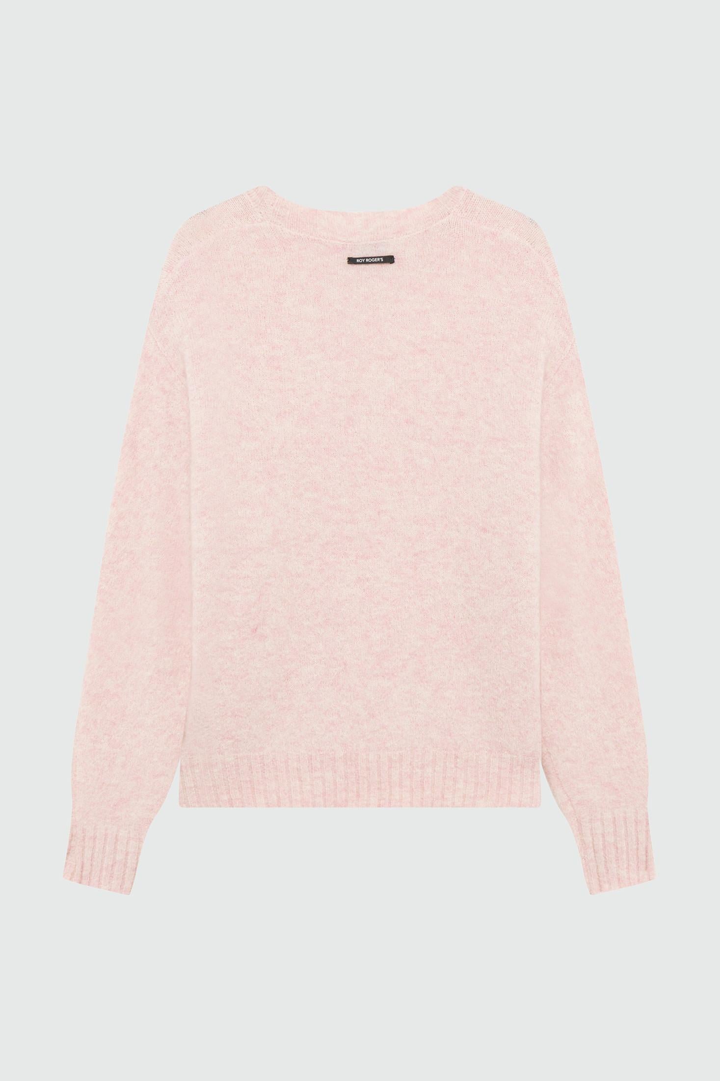 PULLOVER IN ALPACA  ROSA RND559CNXXXX C0119 ROY ROGER'S 