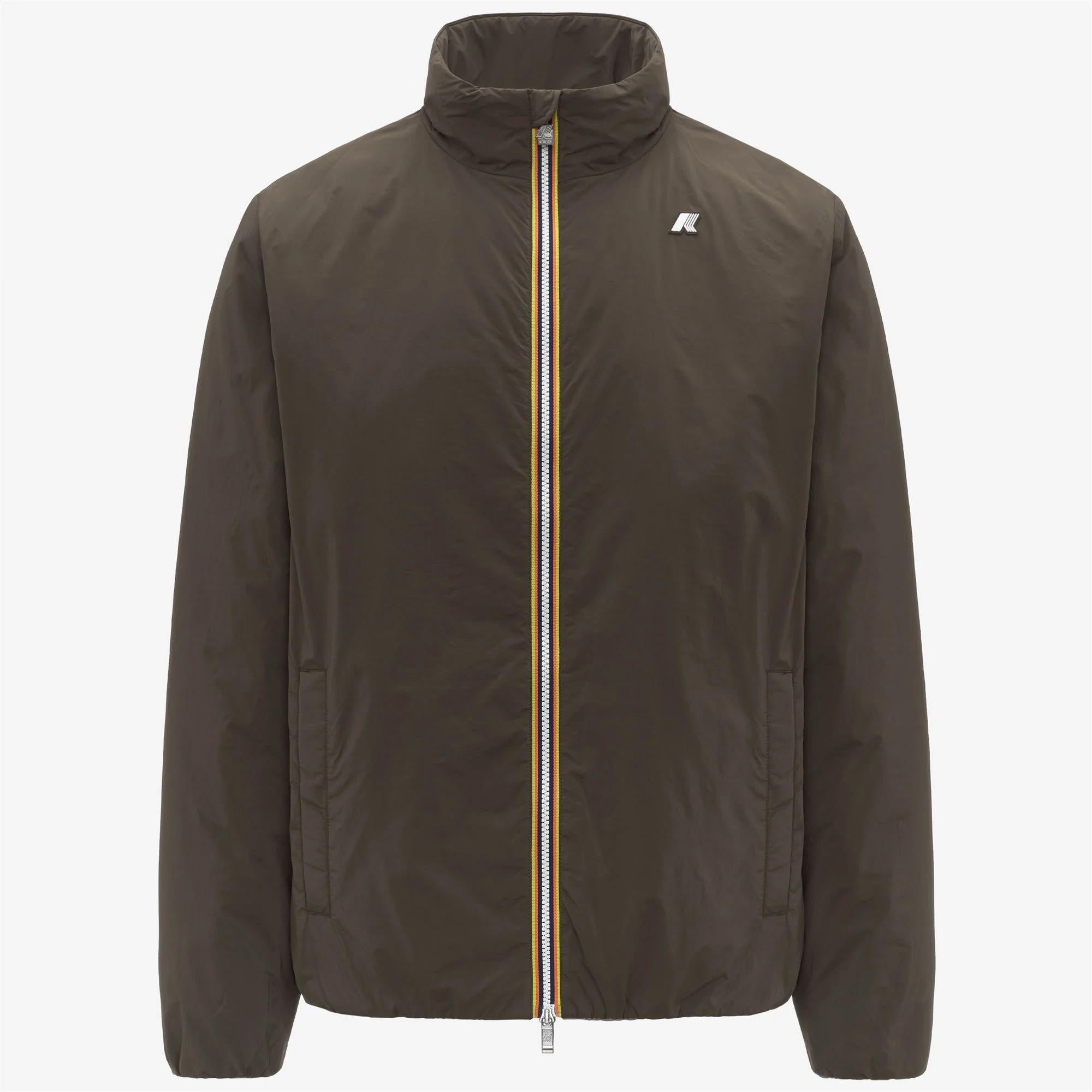 VALENTINE PLAIN WARM<BR/>BLACK OLIVE K2136CW XRG K-WAY 