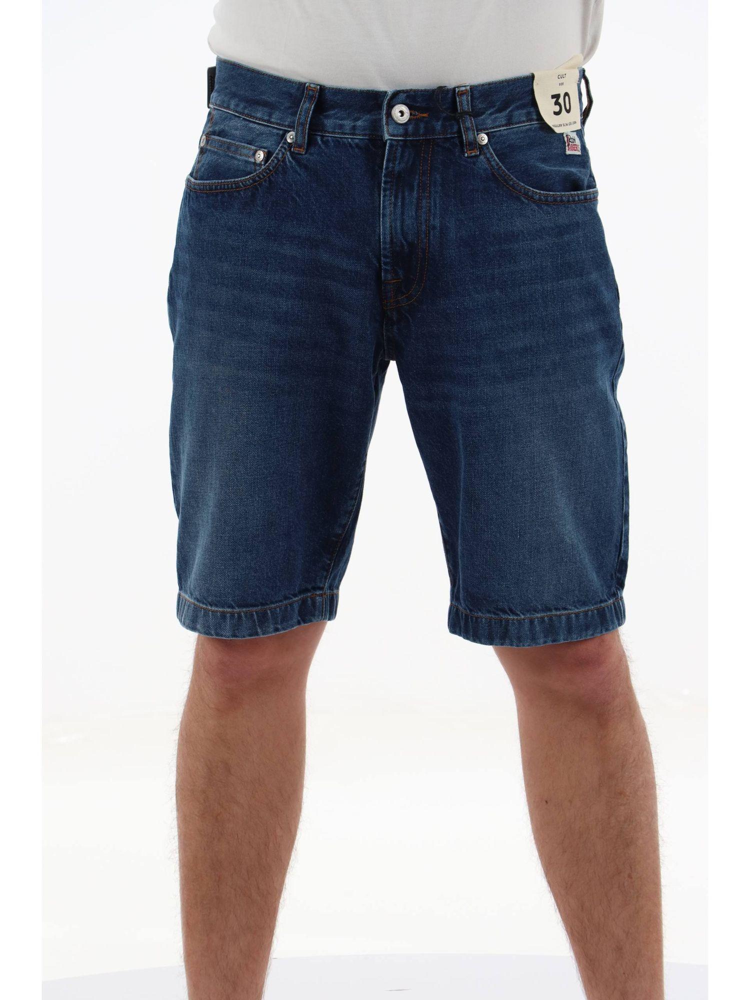 Bermuda Roy Roger's RRU085D7213112 da uomo denim. RRU085D7213112 C0999 ROY ROGER'S 