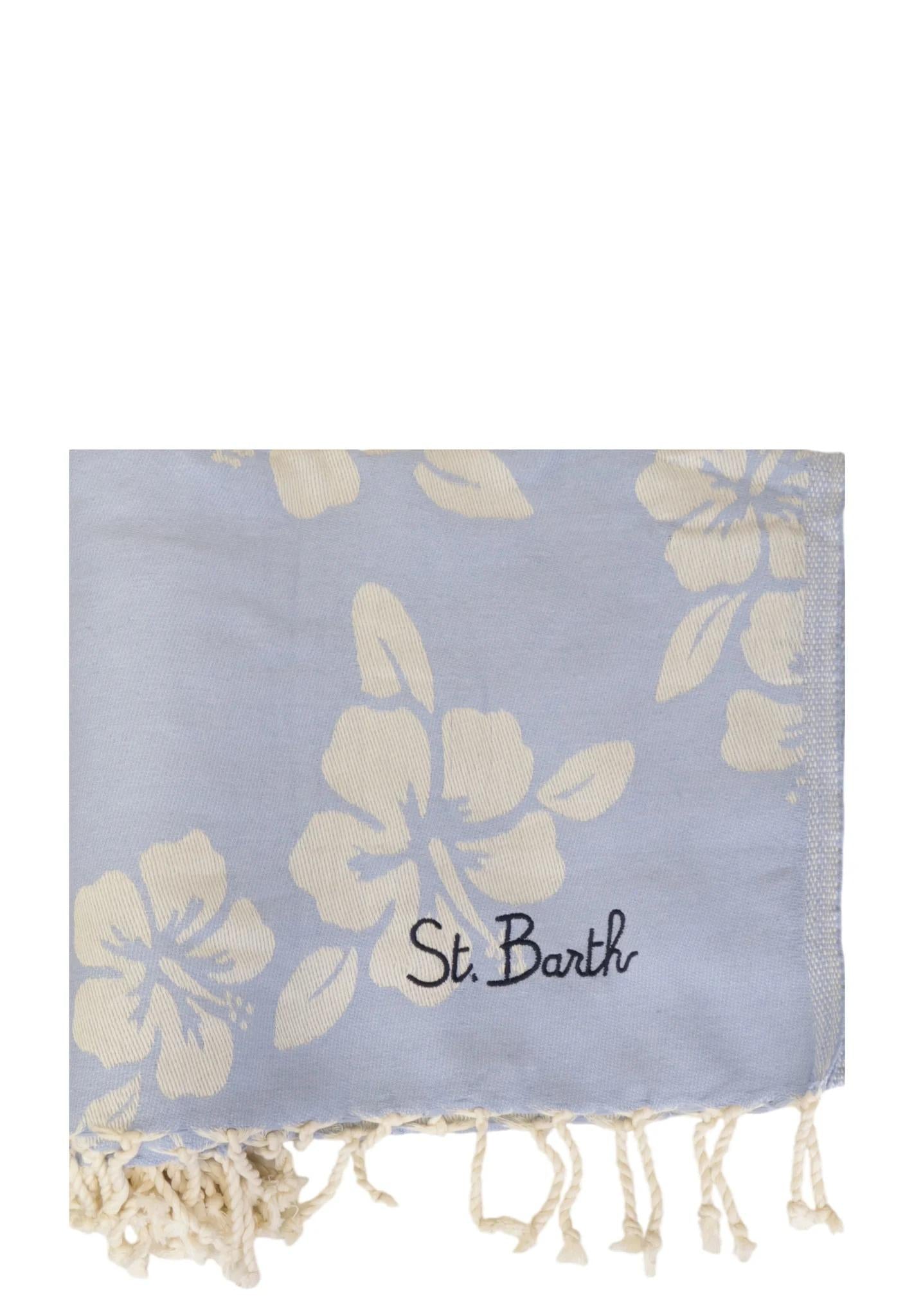 Mc2 Saint Barth - Telo Mare Foutas J N 07672l Simple Hibiscus 30 Emb FOUT009 07672L MC2 SAINT BARTH 