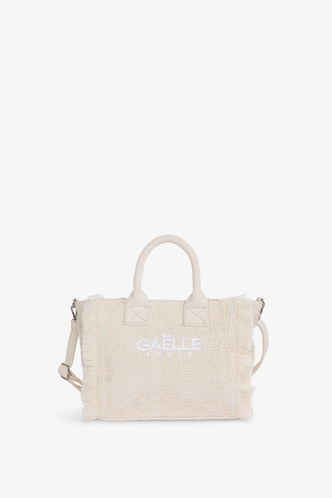 Regular Shopper Ricamo Logo  Beige - Gaëlle Paris GAACW03179-BFL0001 BE00 GAELLE 