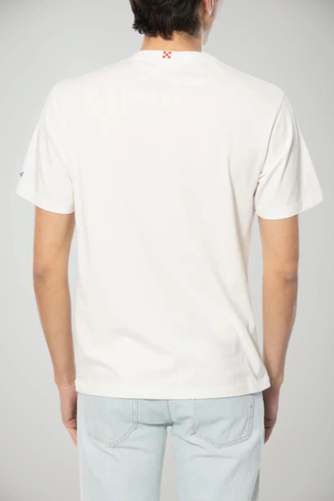 MC2 Saint Barth T-Shirt Uomo Portofino Snoopy Rigatoni POT0001 00754L MC2 SAINT BARTH 