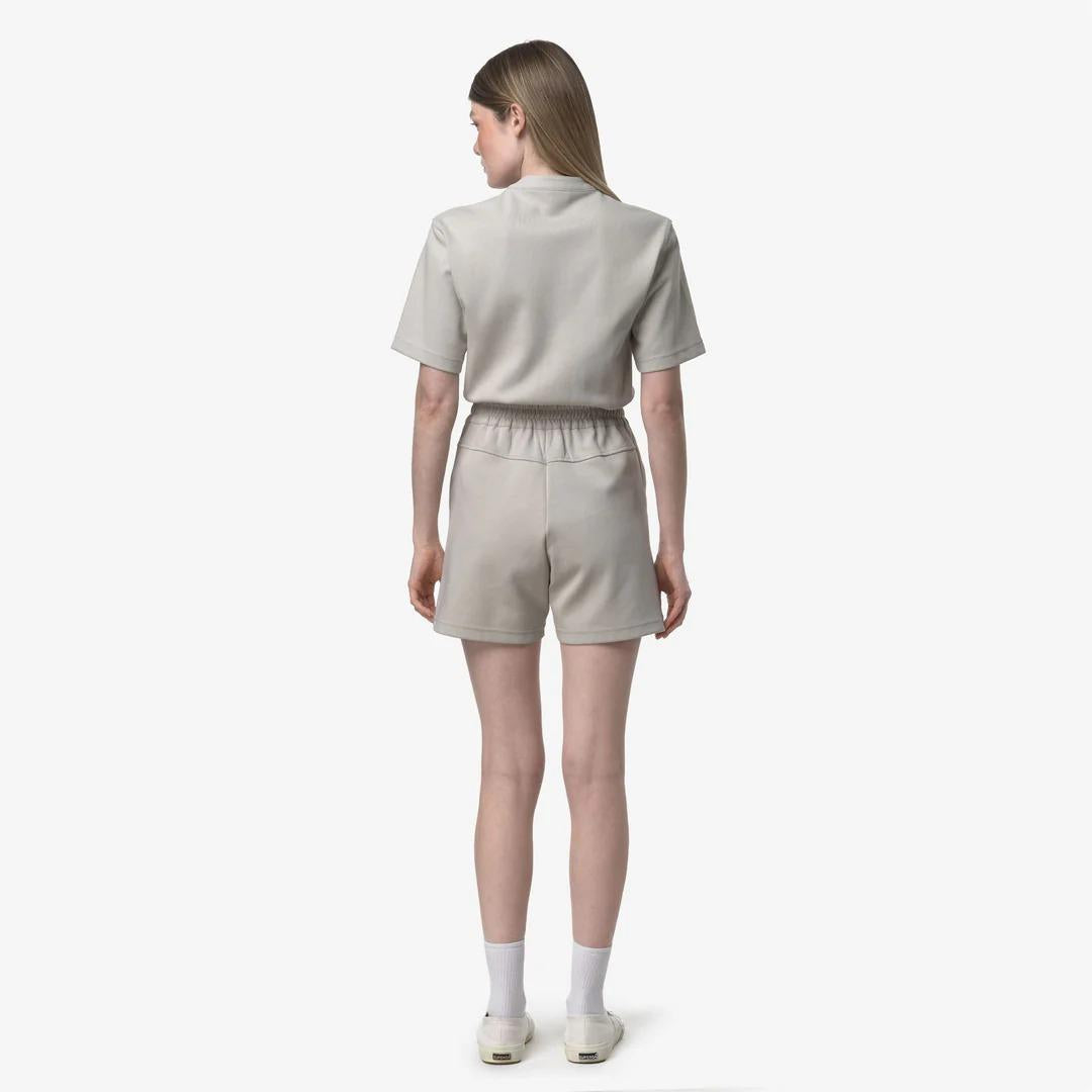 Tuta sportiva K-way ODET INTERLOCK lt beige