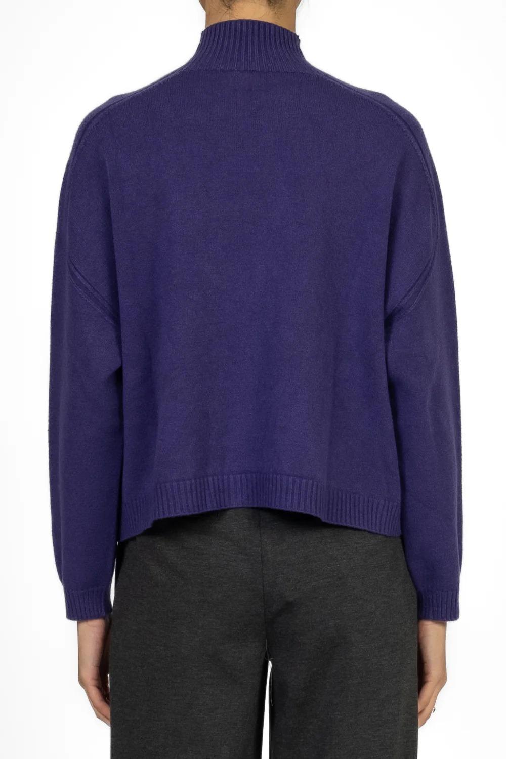 VICOLO-Dolcevita Maniche a Martello Viola 77063 VIOLA VICOLO 