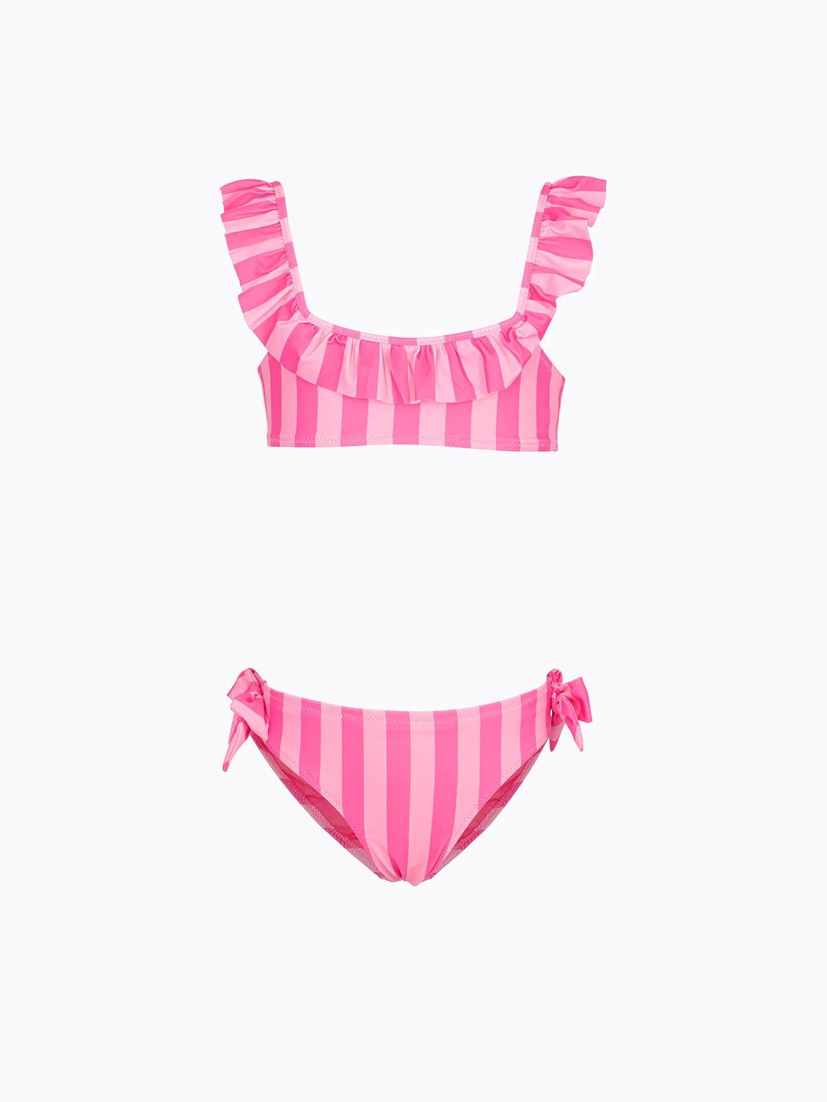 Bikini Bambina F**K Top con Slip Fisso Fantasia SG0724-X83 FJ26-SG0724 X83 F**K 