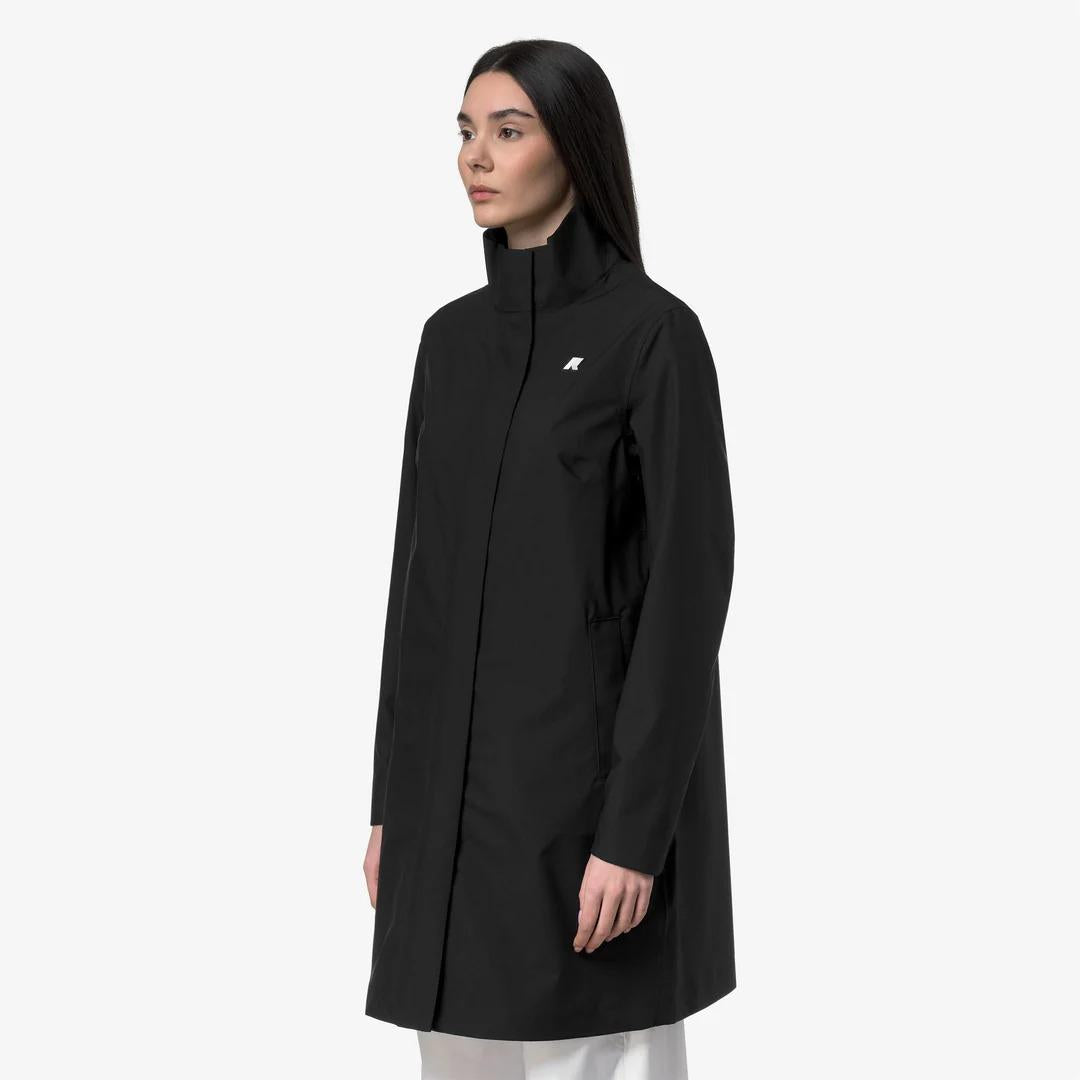 DUKESSE STRETCH 2LAYERS<BR/>BLACK PURE K31516W USY K-WAY 