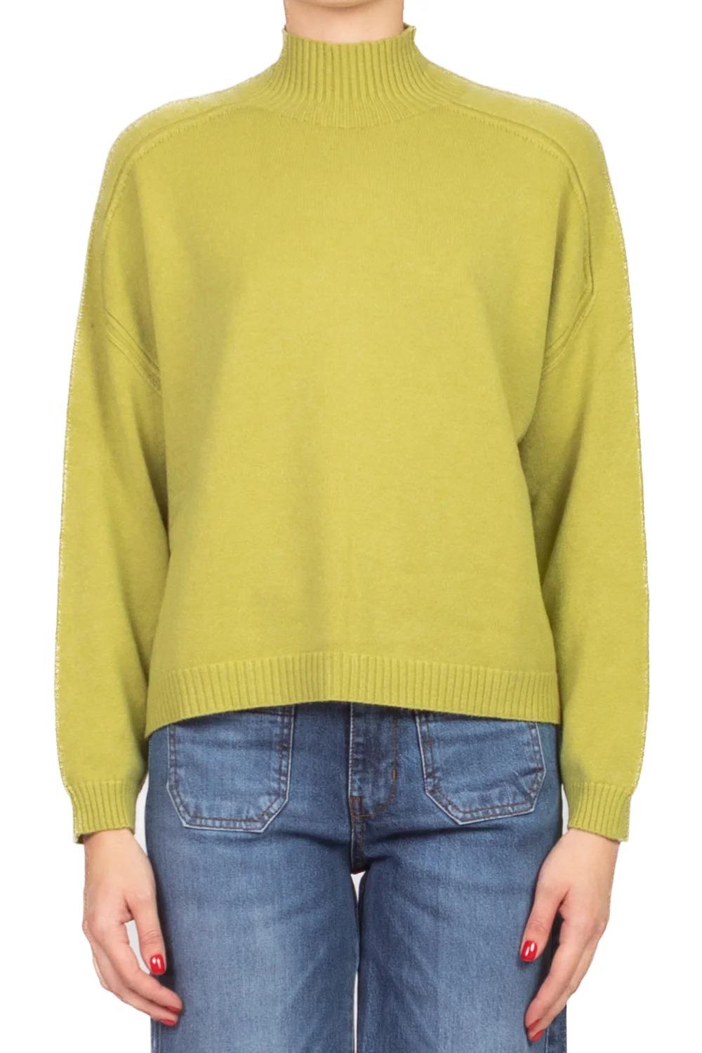 VICOLO-Dolcevita Maniche a Martello Verde 77063 VERDE VICOLO 