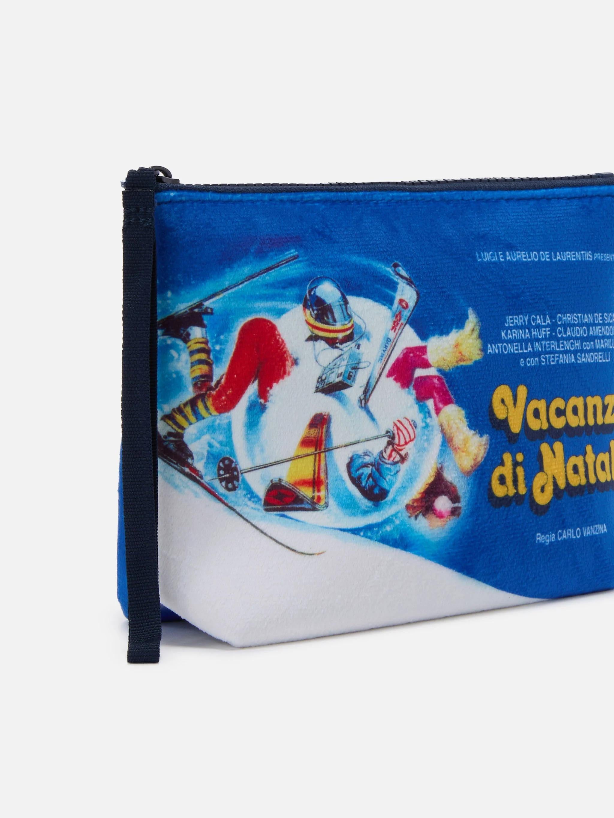 Pochette Aline con stampa Vacanze di Natale | VACANZE DI NATALE EDIZIONE SPECIALE ALI0002 02830I MC2 SAINT BARTH 