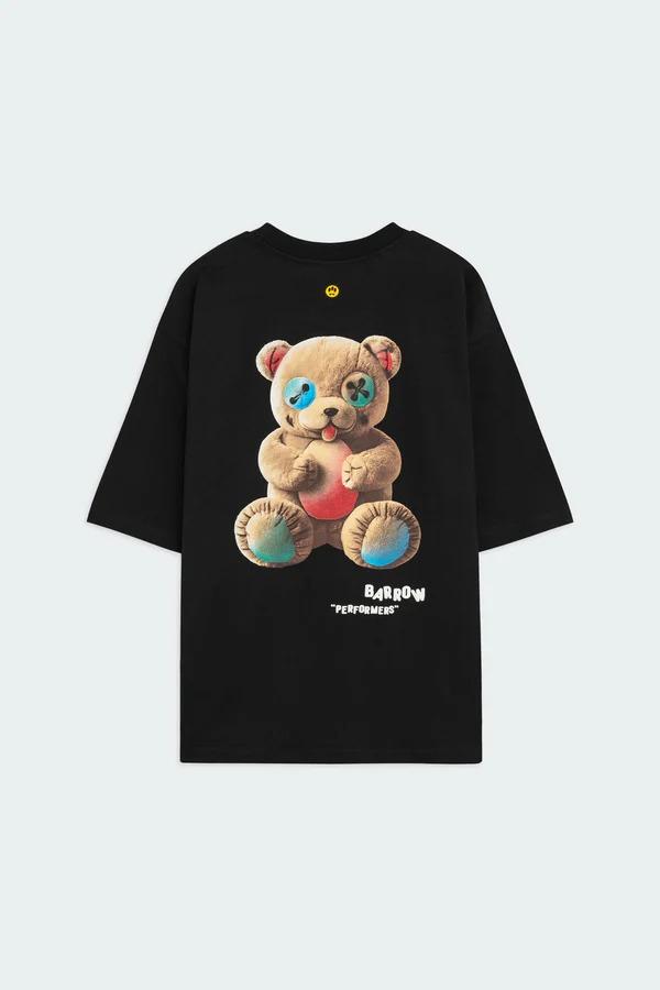Barrow Jersey T-Shirt unisex nera F5BWUATH049 110 BARROW 
