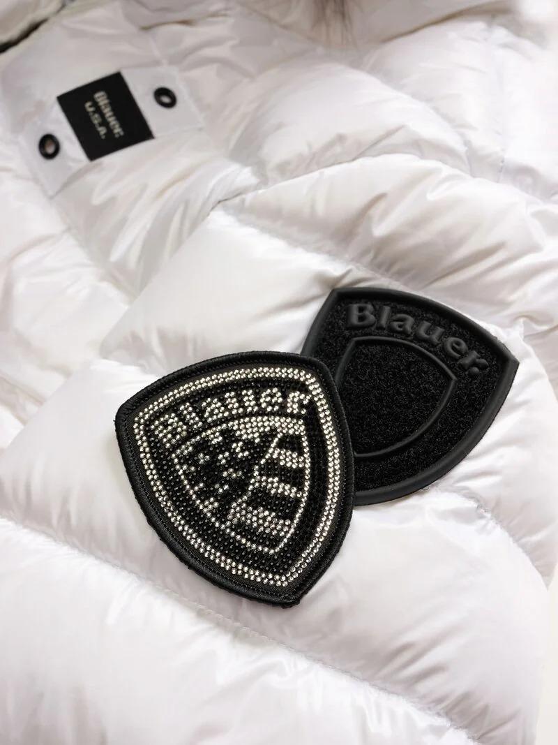 BLAUER PIUMINO A RIGHE ARCADIA JUNIOR BIANCO 25WBLGC03380-007285 100GG BLAUER 