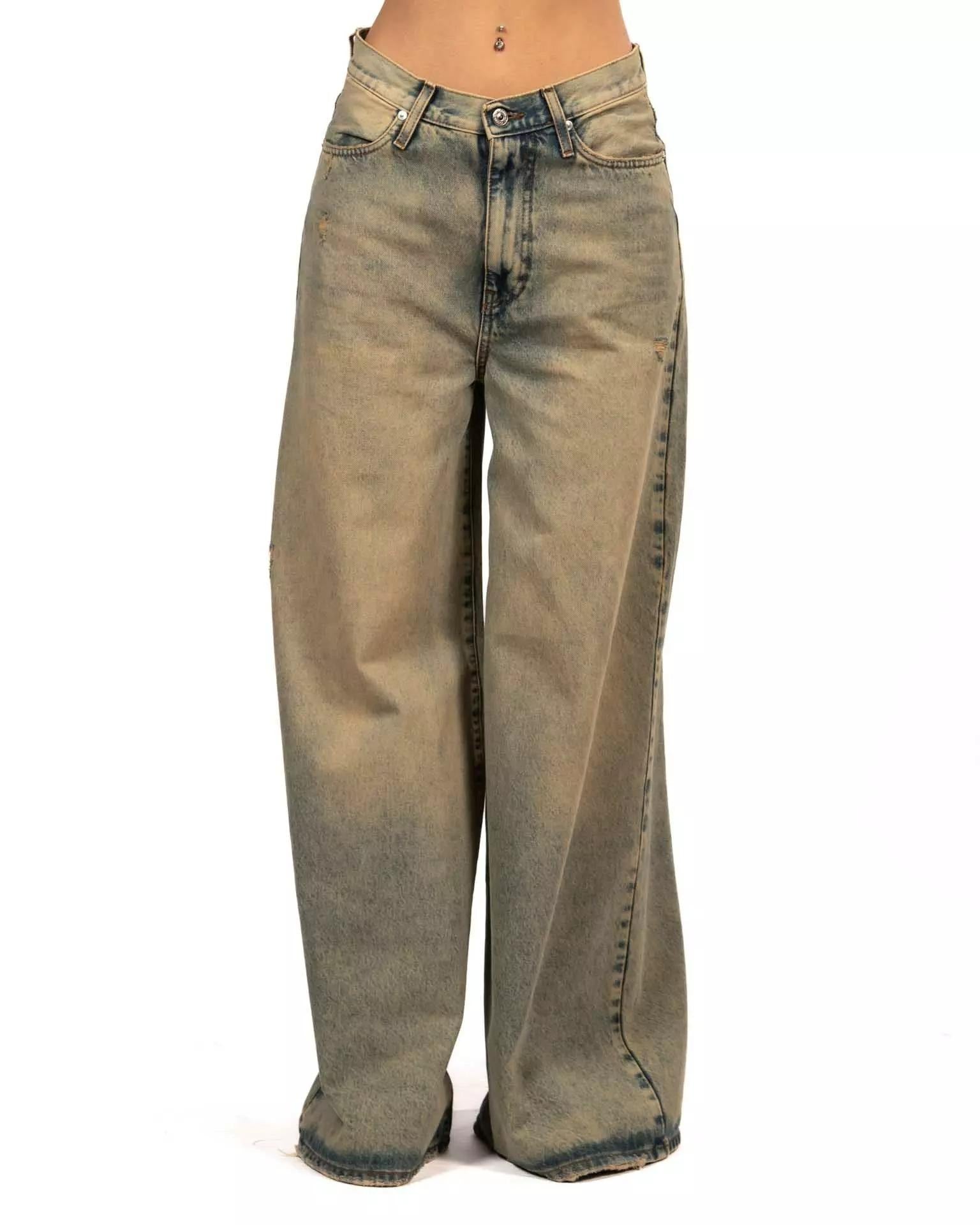 Roy Roger's kaori denim dirty RND90195D6900846 C0999 ROY ROGER'S 