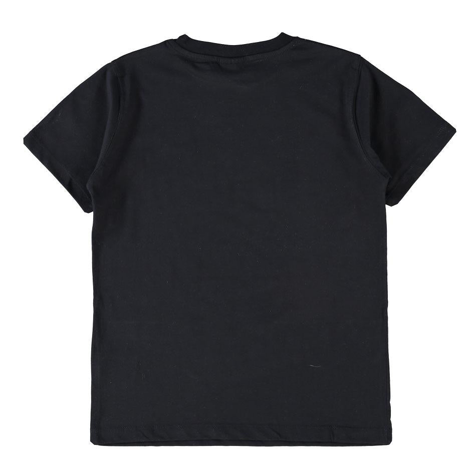 T-SHIRT  DISCLAIMER NERO STAMPA LIME 26EDK58802 NERO-ST.LIME DISCLAIMER 
