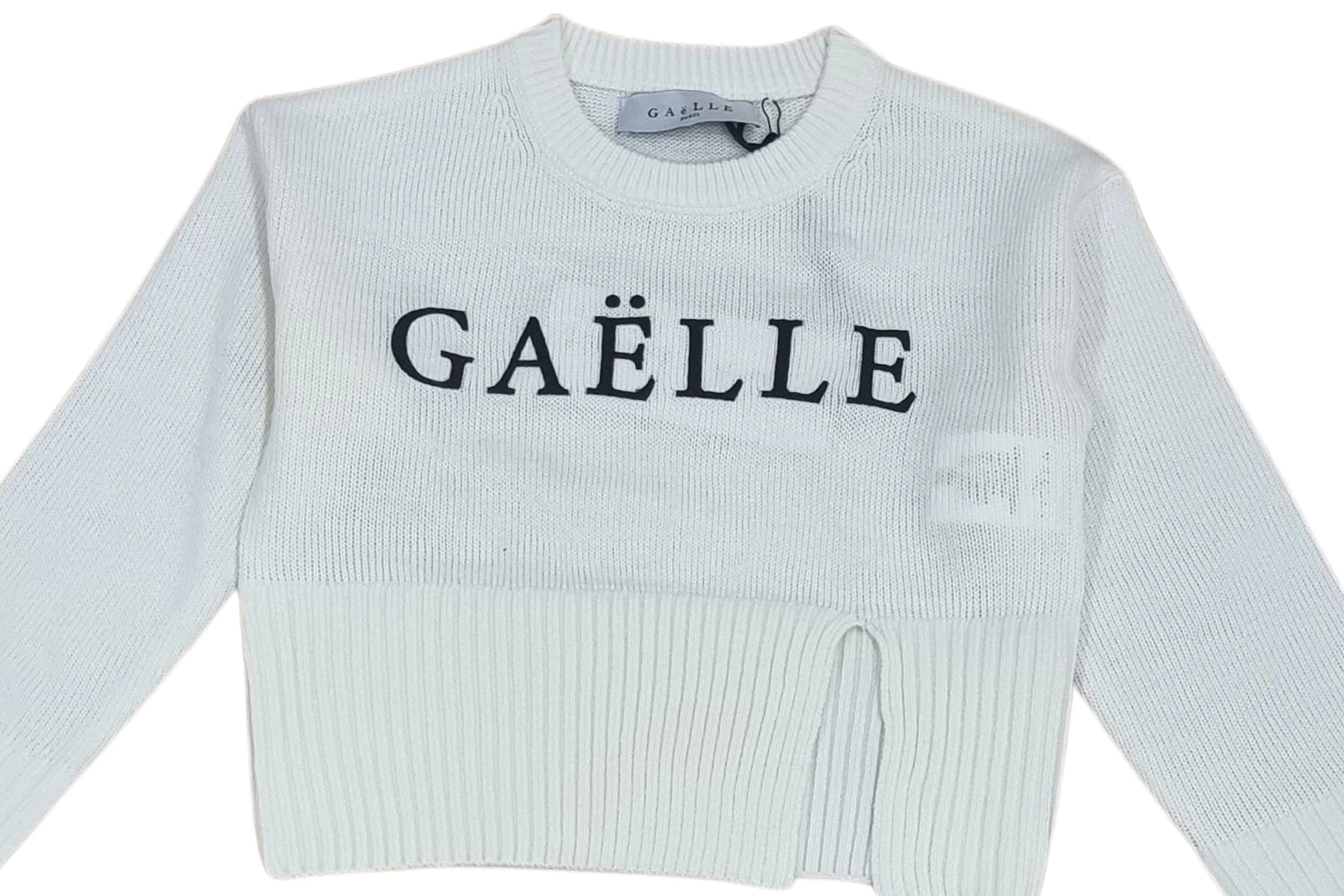 Galle maglione crop milk 2741WY00559 MILK GAELLE 
