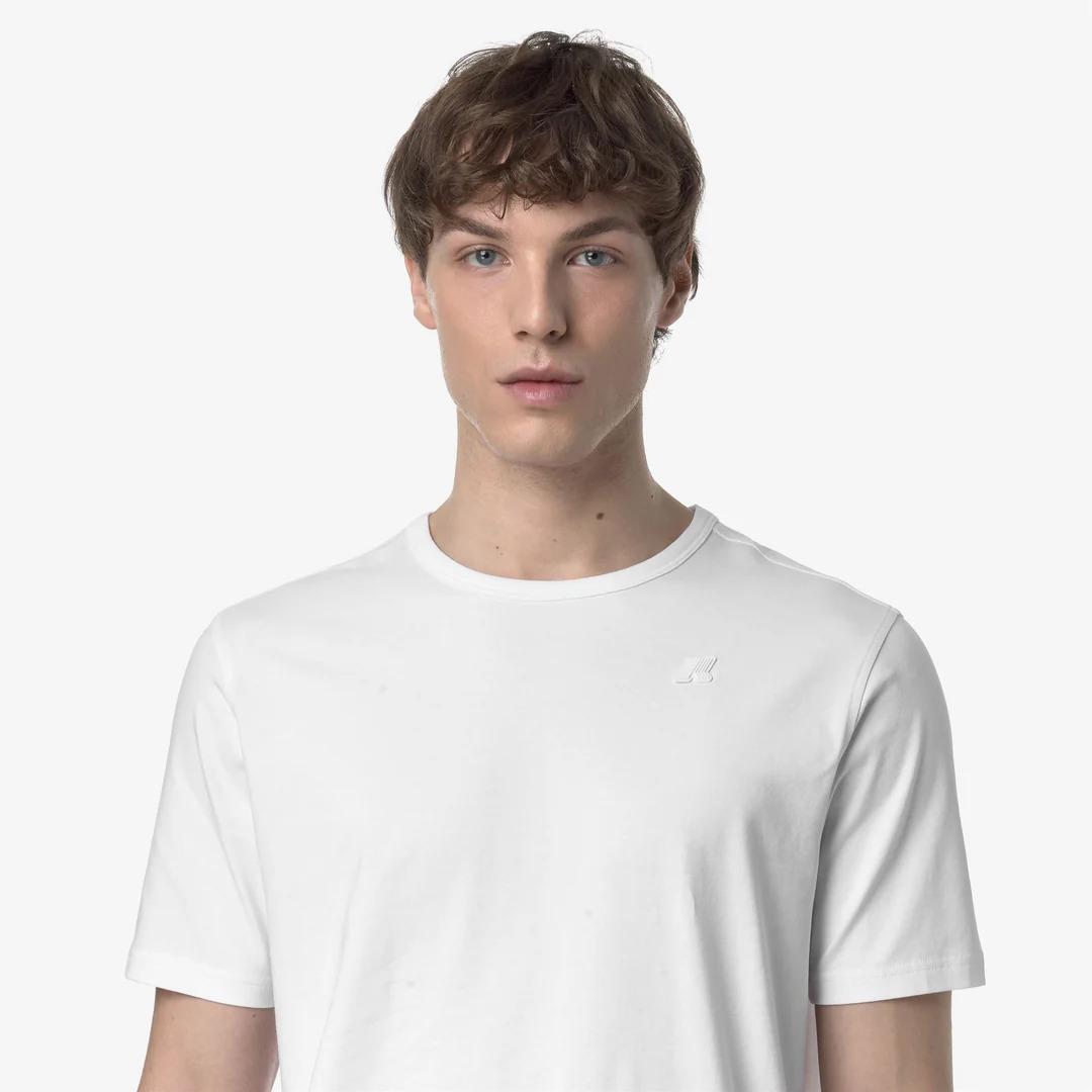 ADAME LIGHT STRETCH JERSEY<BR/>WHITE K71349W 001 K-WAY 