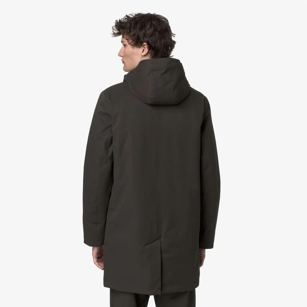 JARNO TWILL MARMOTTA<BR/>BLACK OLIVE-BLUE AIRFORCE K8133FW B2V K-WAY 