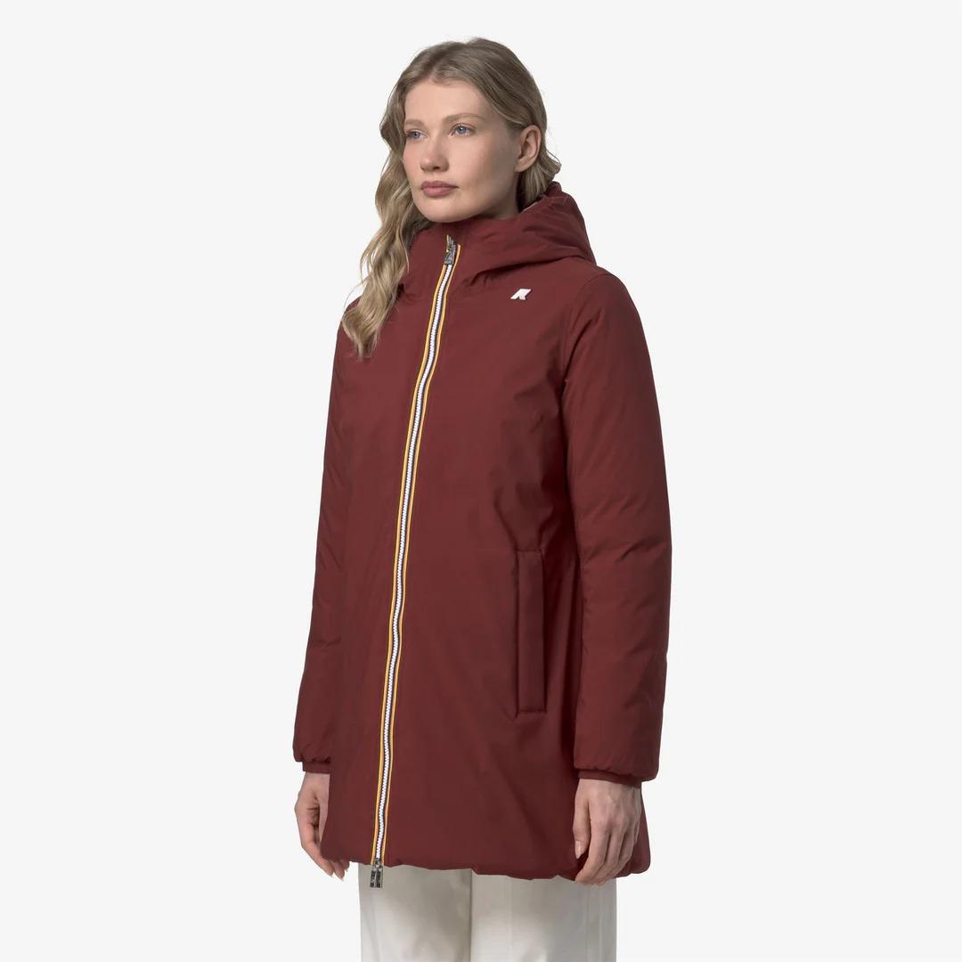 SOPHIE ST THERMO REVERSIBLE<BR/>RED SYRAH-ROSE PINKISH K8134DW B3Z K-WAY 