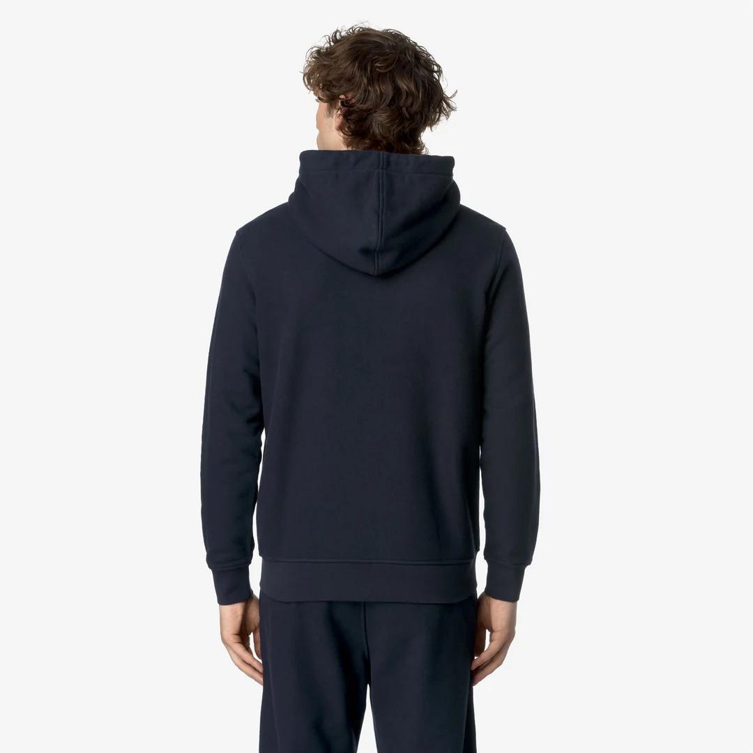 ANTHONY HEAVY FLEECE<BR/>BLUE DEPTH K8133IW K89 K-WAY 