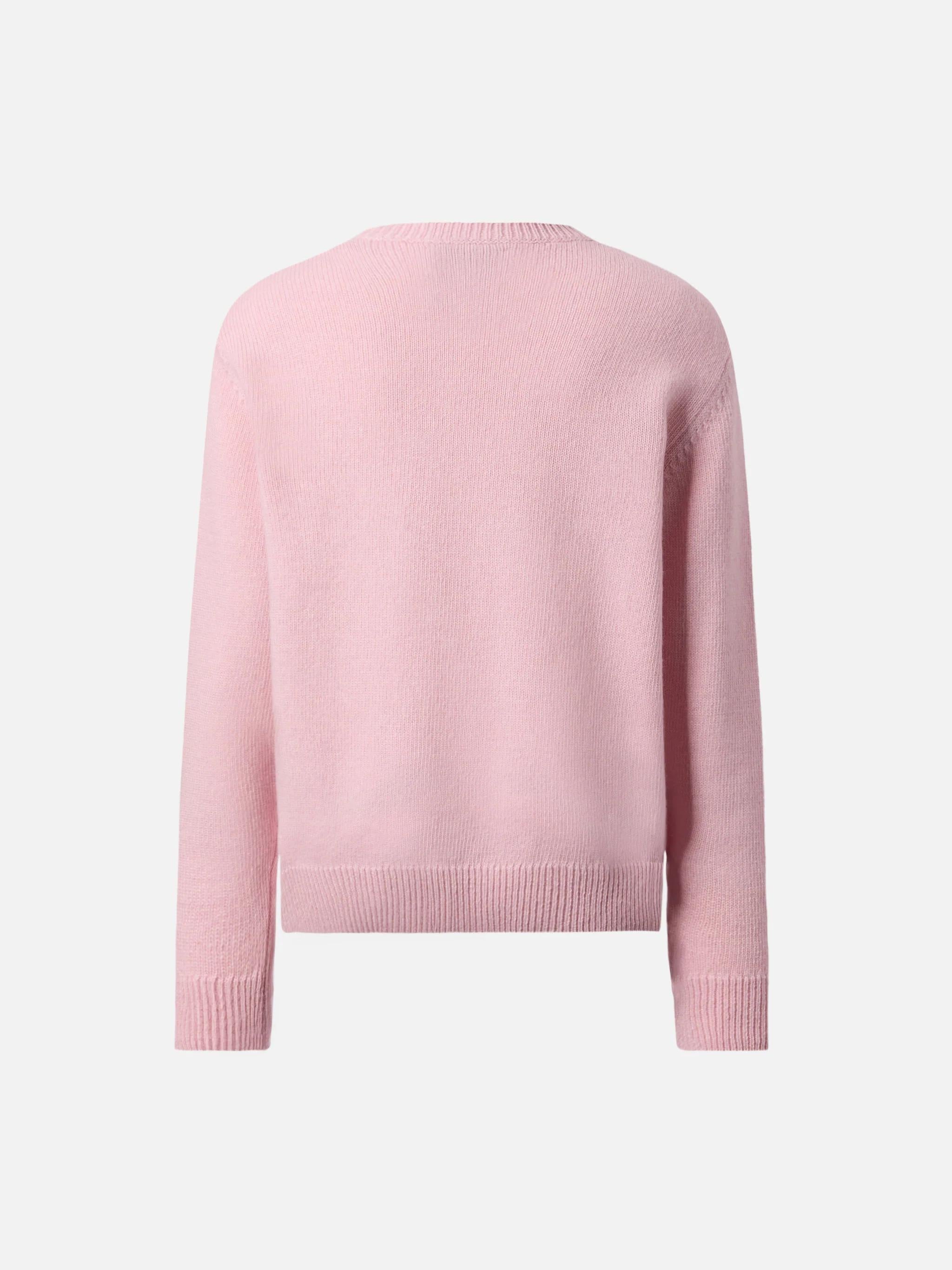 Maglione Princess in misto cashmere con jacquard lurex Vacanze di Natale | VACANZE DI NATALE PRC0001 02349I MC2 SAINT BARTH 