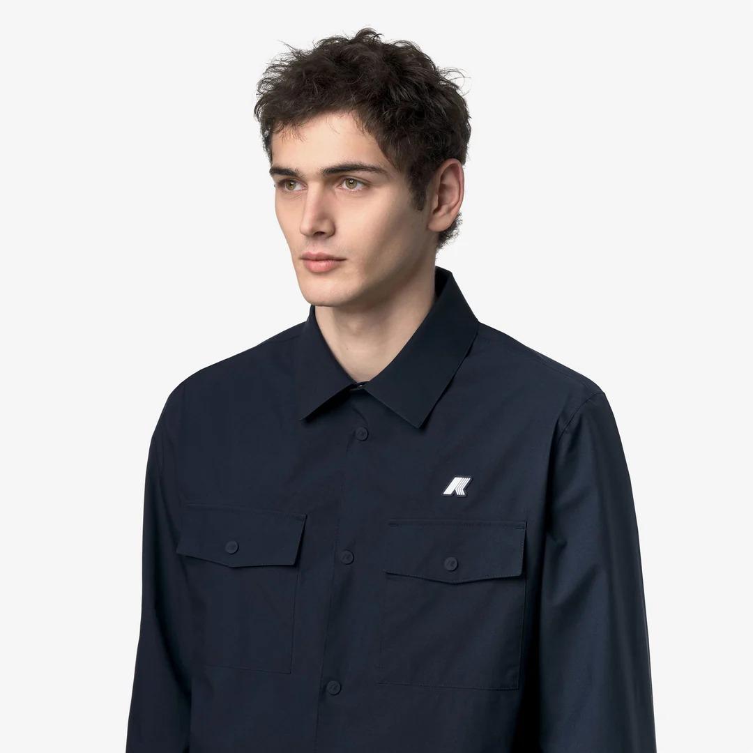 UMBERT STRETCH 2LAYERS<BR/>BLUE DEPTH K5138MW K89 K-WAY 