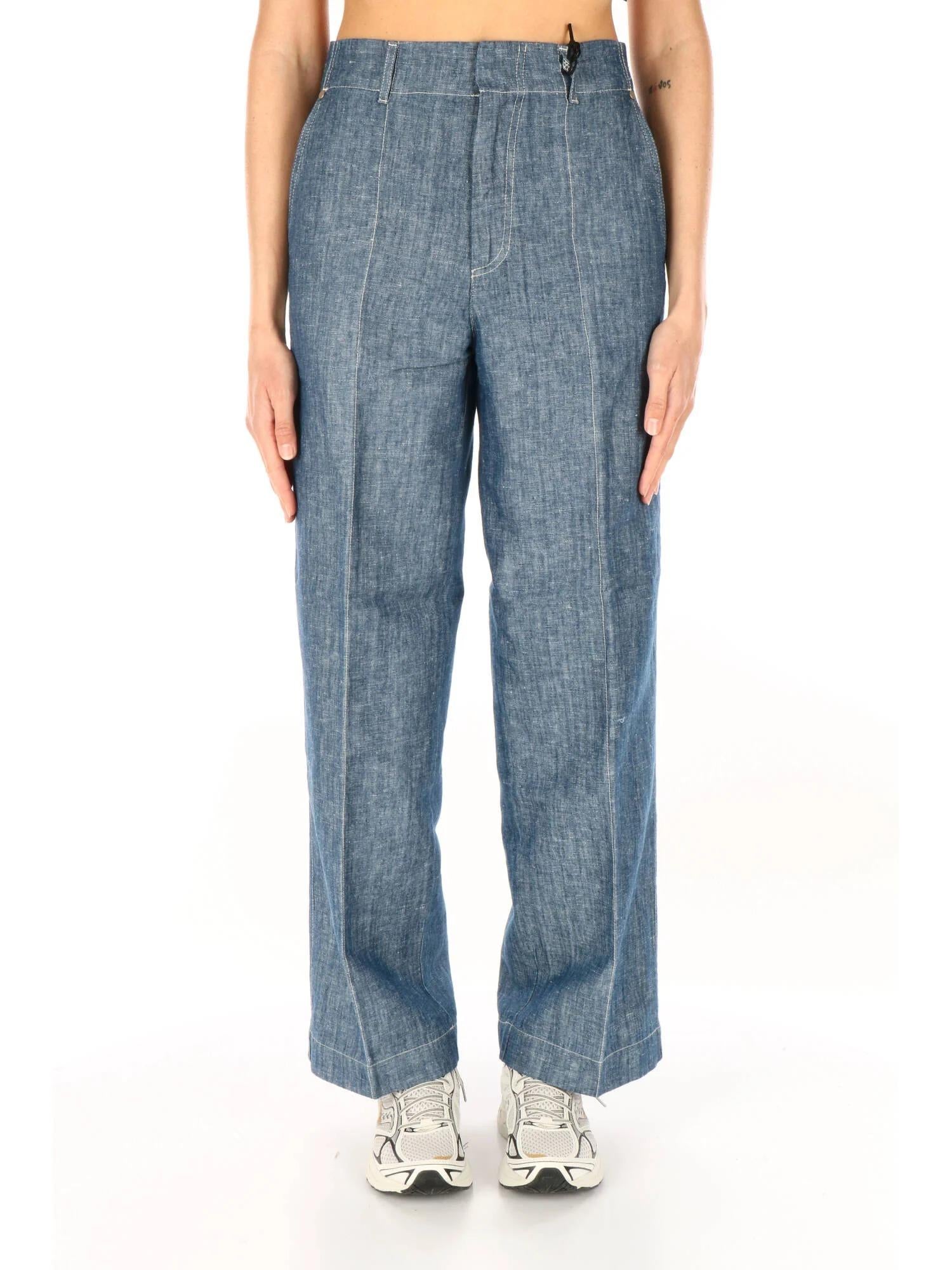 ROY ROGER'S PANTALONE RND90281D7380021 C0090 Indaco RND90281D7380021 C0090 ROY ROGER'S 