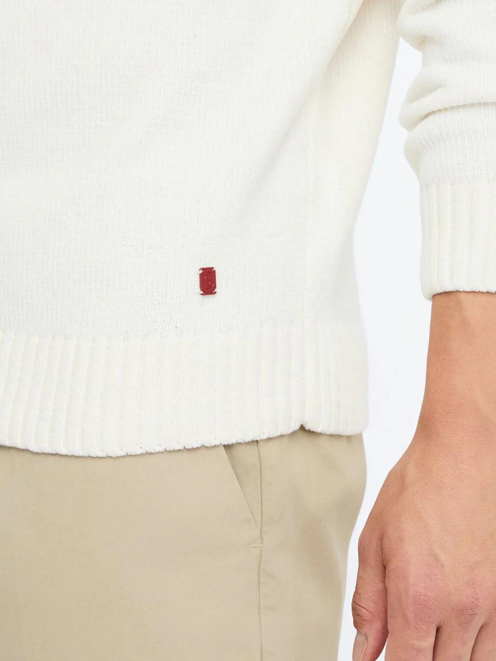 Maglione A Girocollo Uomo Liu Jo In Ciniglia Tofu QF5079MA29P 14801 LIU-JO 