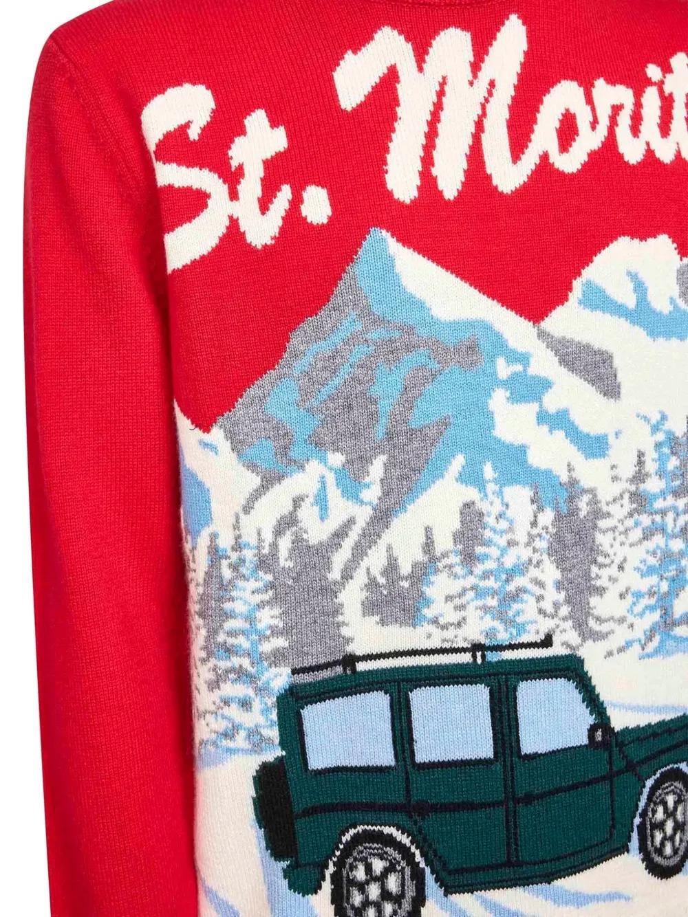 Maglione St. Barth heron c Super Moritz 41 HER0011 00174I MC2 SAINT BARTH 