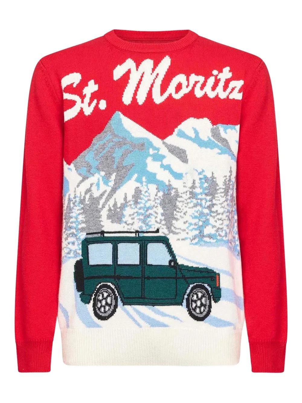 Maglione St. Barth heron c Super Moritz 41 HER0011 00174I MC2 SAINT BARTH 