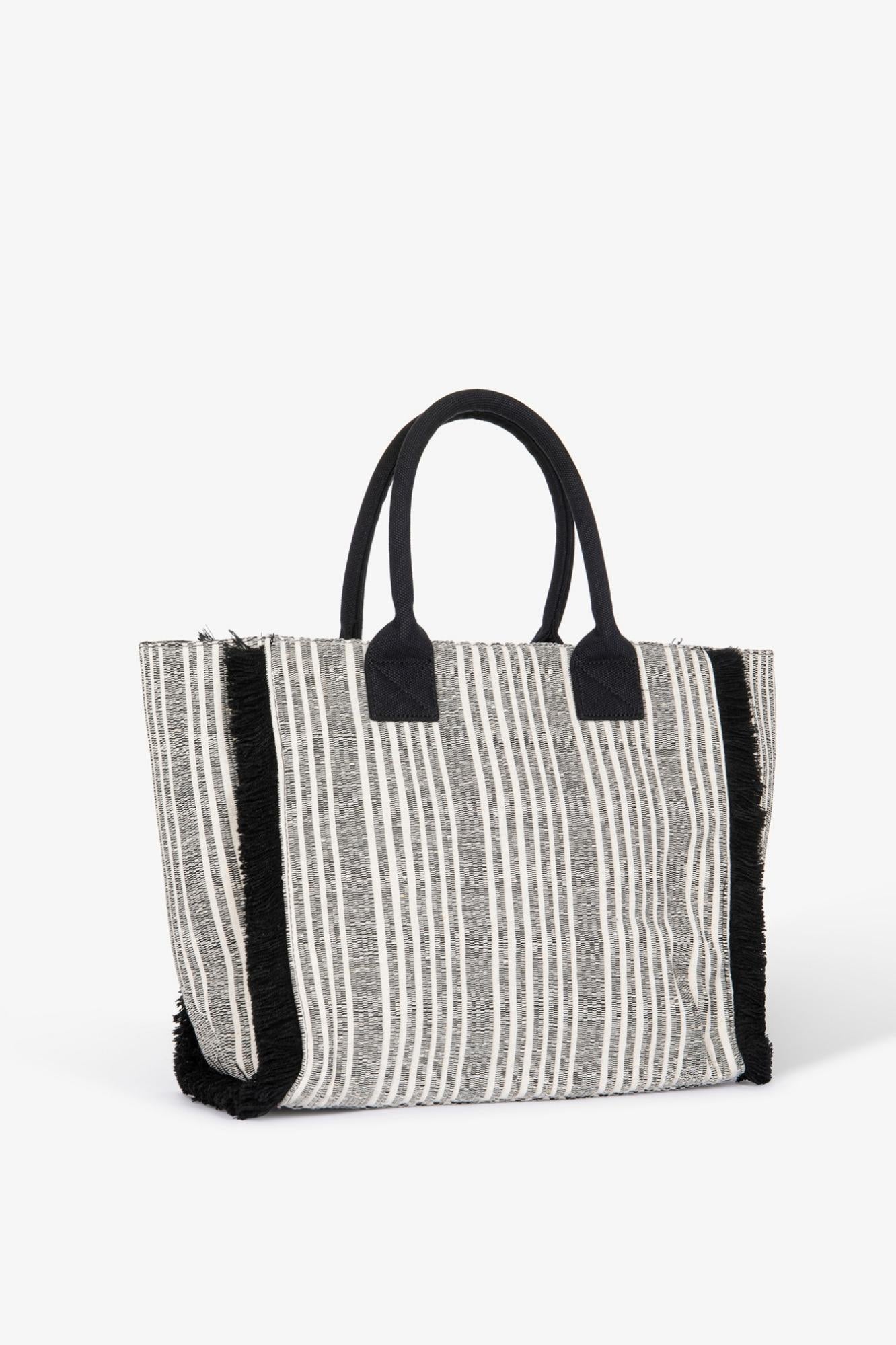 Maxi Shopper Ricamo Firma  Nero - Gaëlle Paris GAACW03190-MTFI0020 NE01 GAELLE 