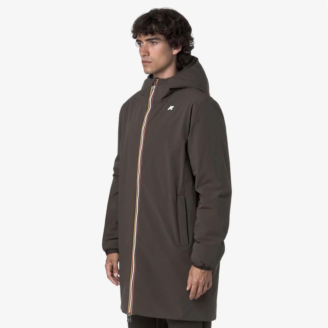 JACOB ST WARM REVERSIBLE<BR/>BLACK OLIVE-BLUE DEPTH K6128WW B3A K-WAY 
