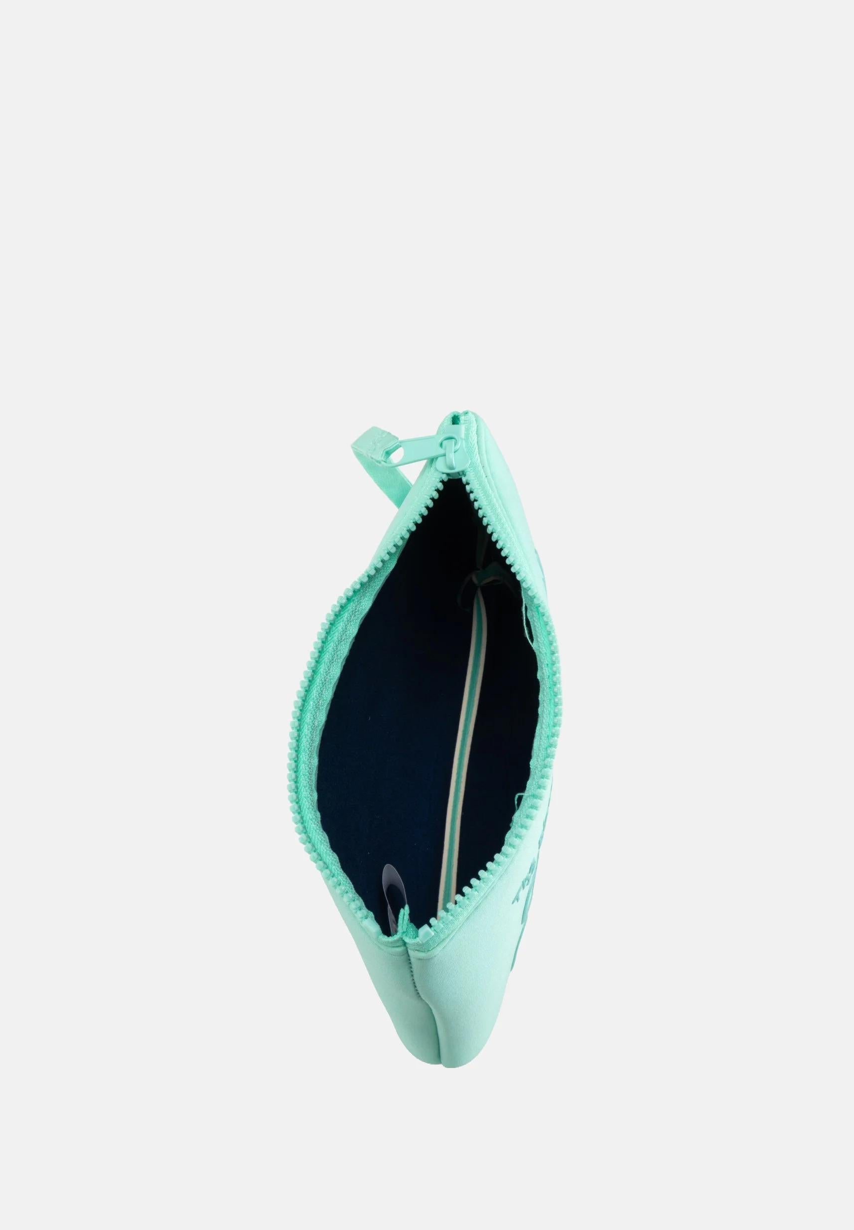 MC2 SAINT BARTH ALINE - Pochette con stampa e logo VERDE ACQUA ALIN001 08379L MC2 SAINT BARTH 