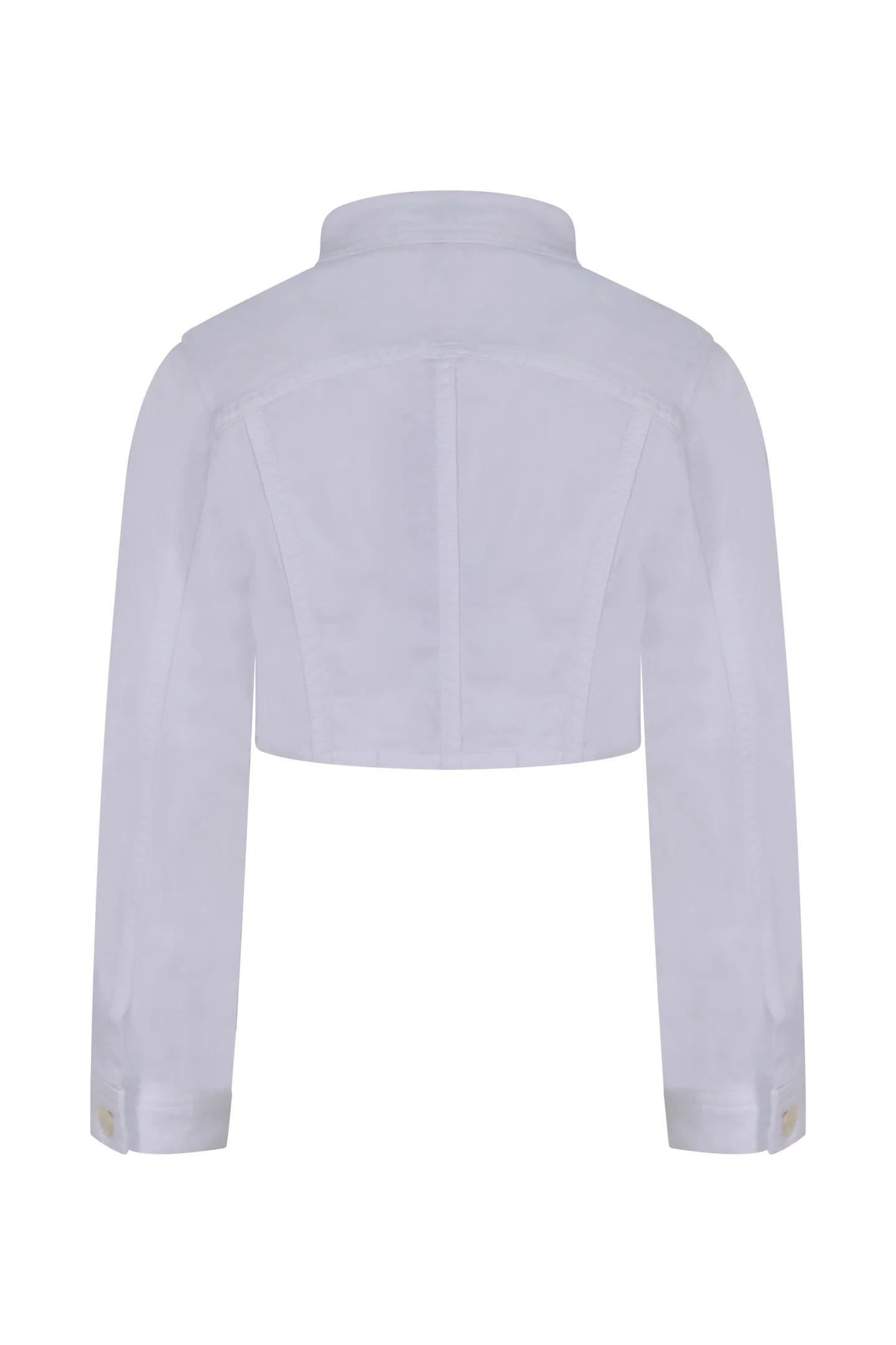 Giacca Fun & Fun bianco bambina FNCJJK02811 WHITE Fun fun couture 