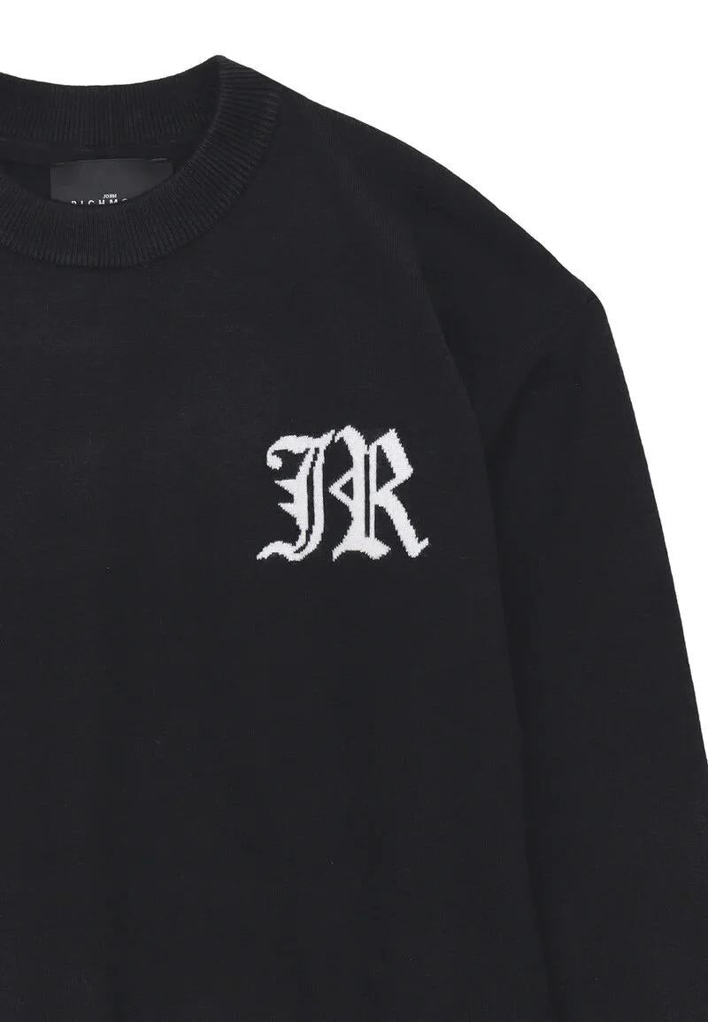John Richmond maglione  nero RBA25011MA BLACK Richmond kids 