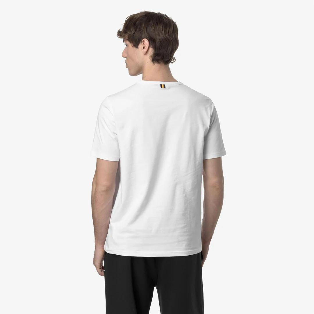 ADAME LIGHT STRETCH JERSEY<BR/>WHITE K71349W 001 K-WAY 