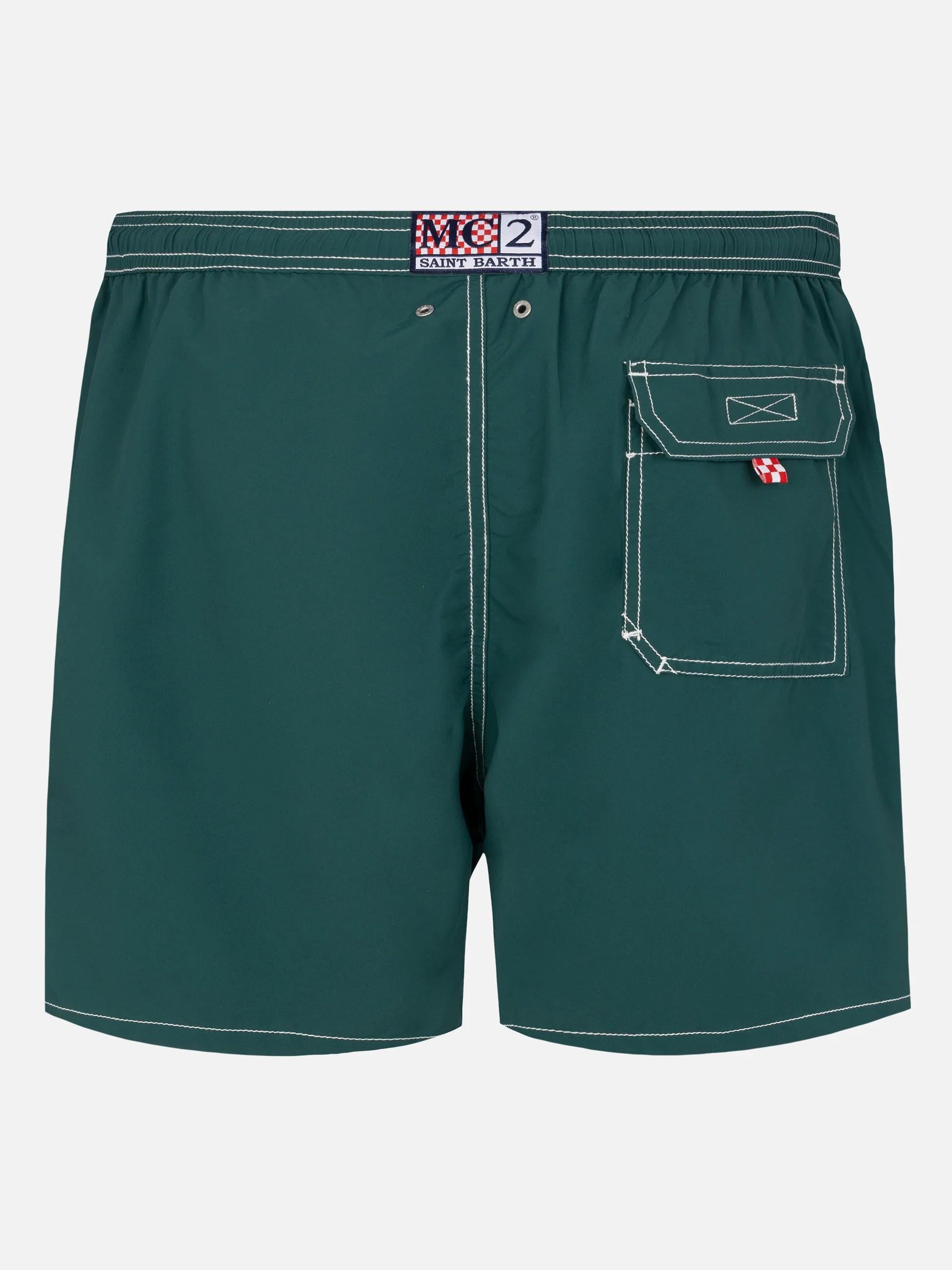 Costume classico legger Patmos verde PATM001 00217L MC2 SAINT BARTH 