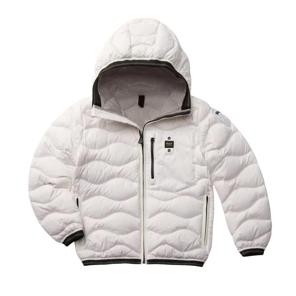 Blauer Giubbino trapuntato a onde Brinton da bambino BIANCO 25WBLKC03438-006719 100GG BLAUER 