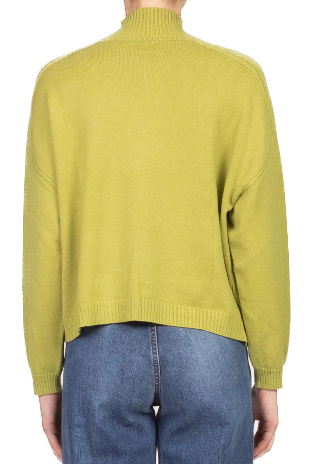 VICOLO-Dolcevita Maniche a Martello Verde 77063 VERDE VICOLO 