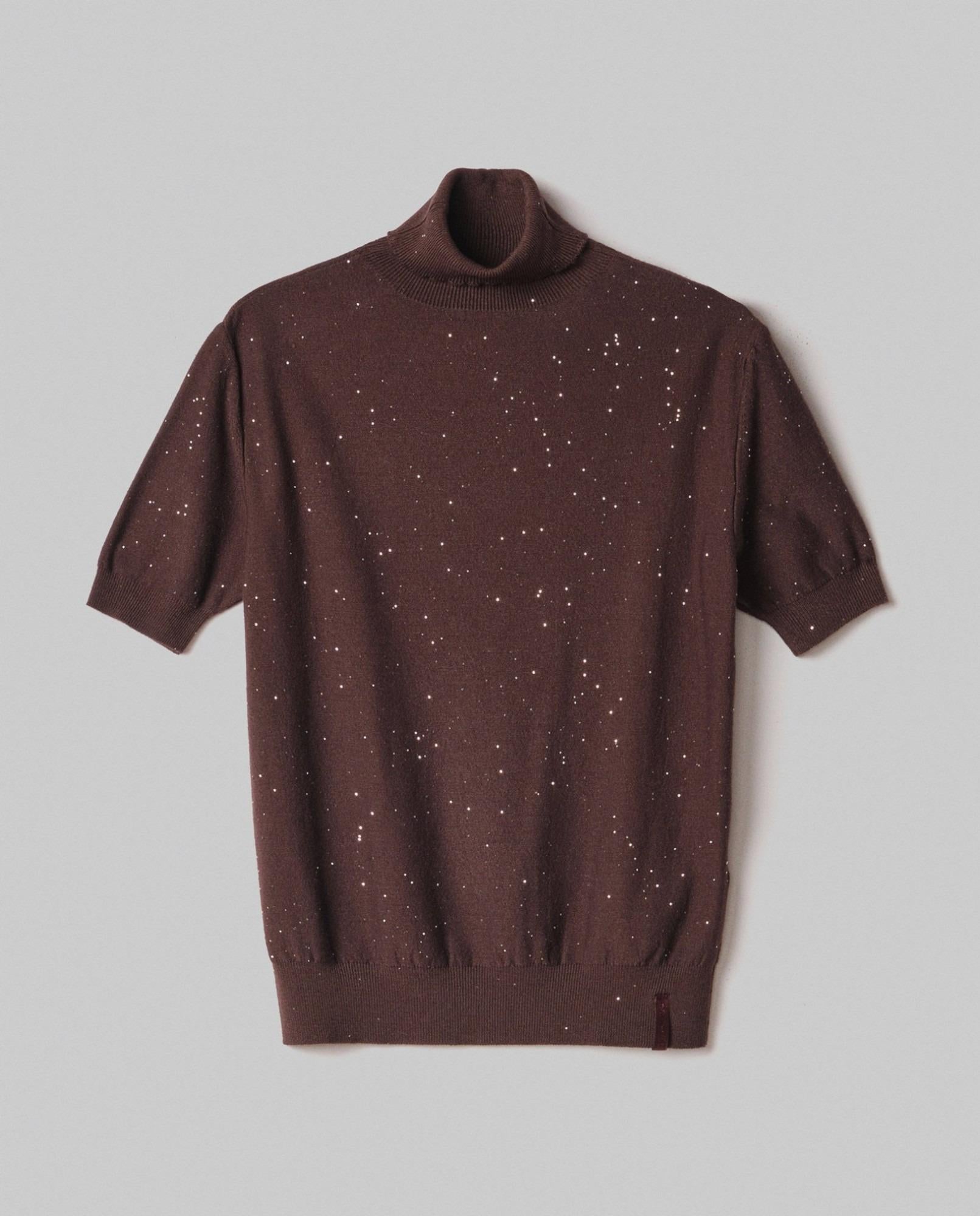 Dolcevita Mezza Manica Con Paillettes  Moro HINNOMINATE HMABW02312-MTTM0001 MA03 HINNOMINATE 